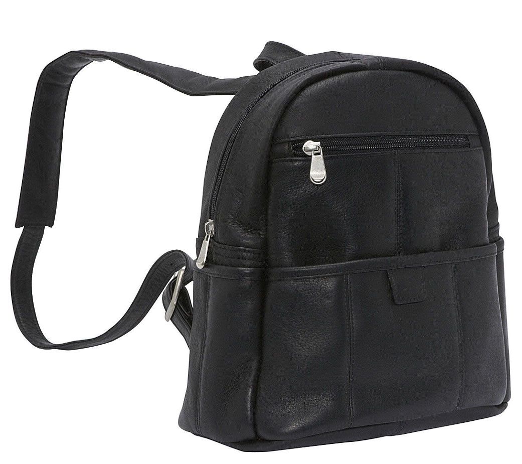 Le Donne Leather Quick Slip Women's Backpack - QVC.com