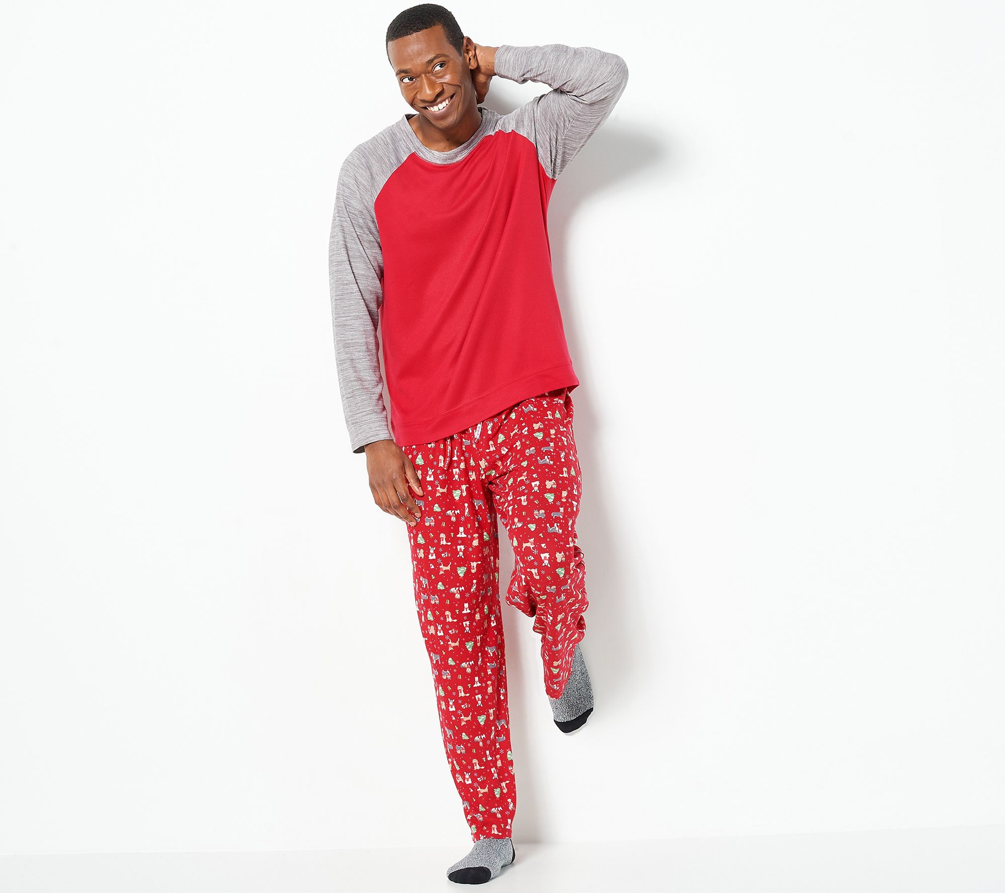 MUK LUKS Men s Better Together Family Pajama Set QVC