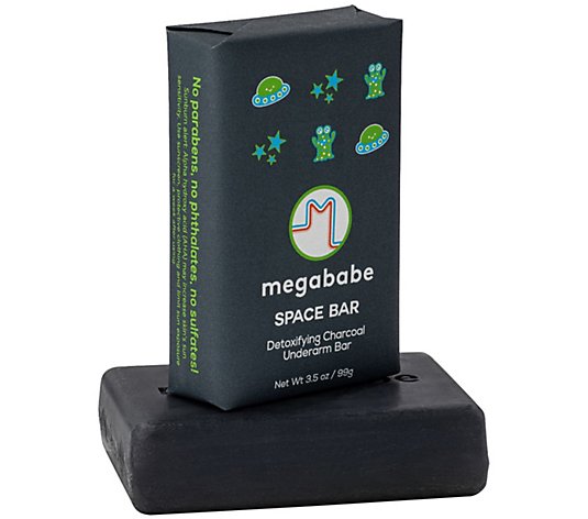megababe Space Bar Charcoal Underarm Soap