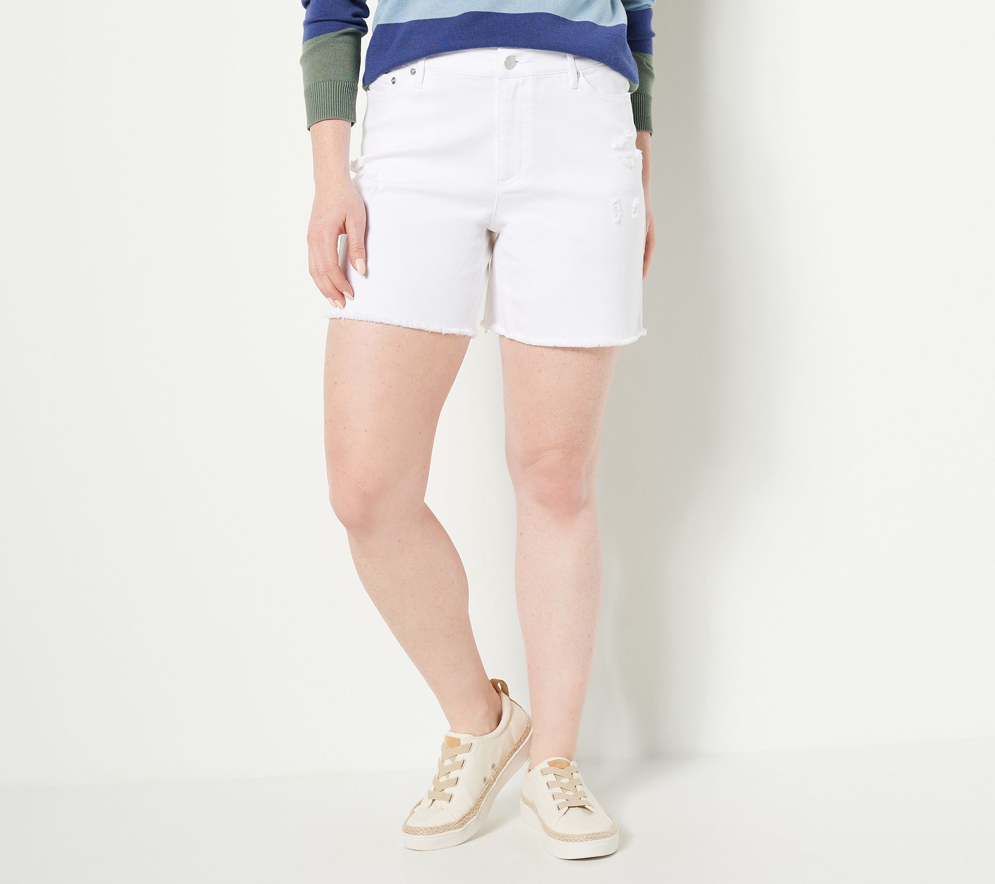 Candace Cameron Bure Regular Color Denim Short