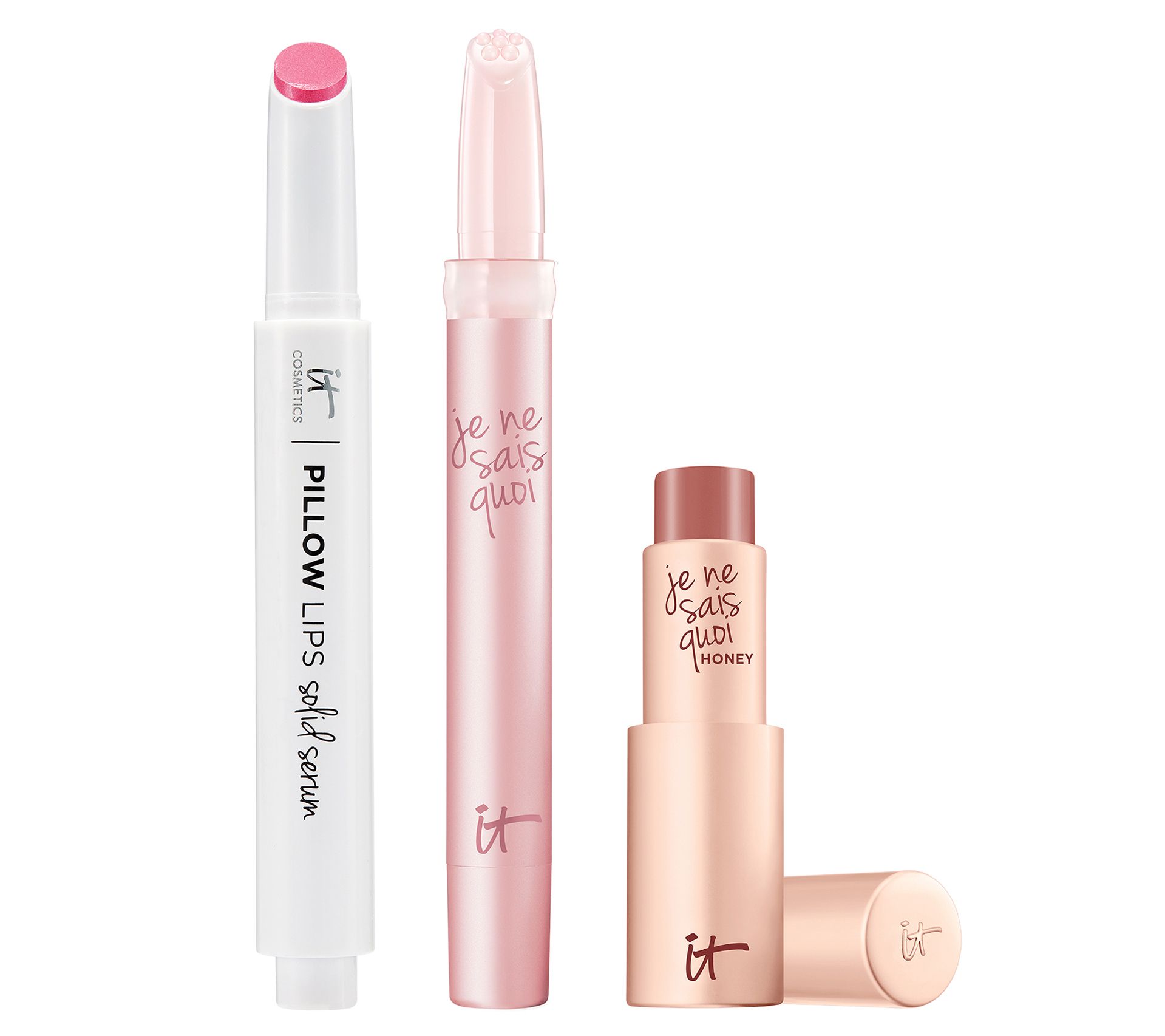 IT Cosmetics Treat & Plump Your Lips Anti-Aging 3-pc Collection - QVC.com