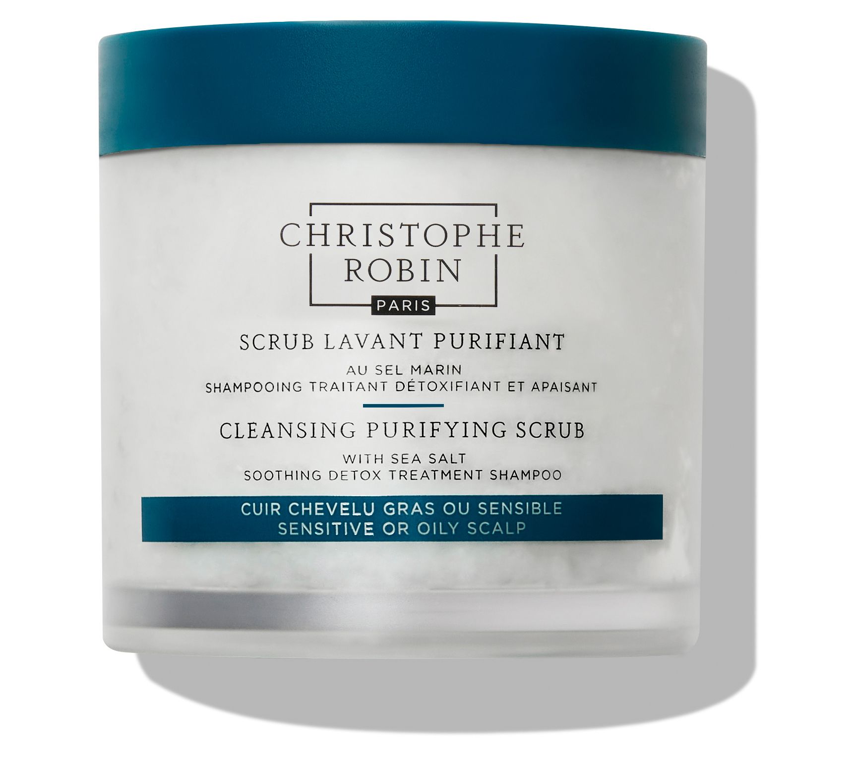 Christophe Robin Cleansing Purifying Scrub with Sea Salt - QVC.com