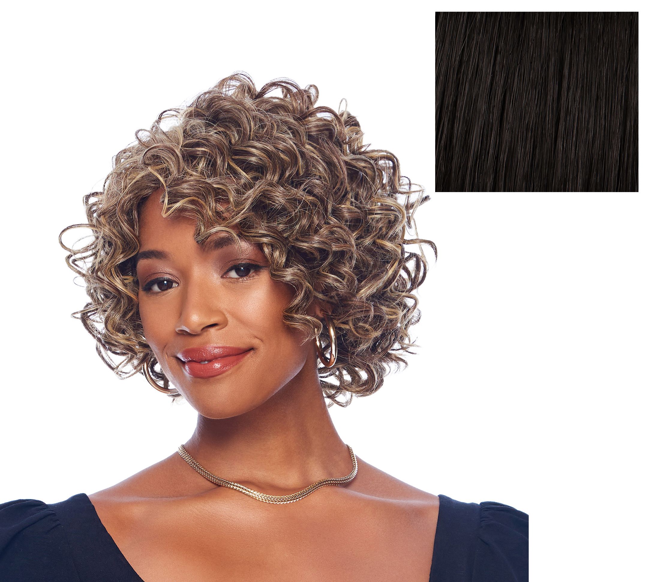 Hairdo Relaxed Coils Mid-Length Styled Wig