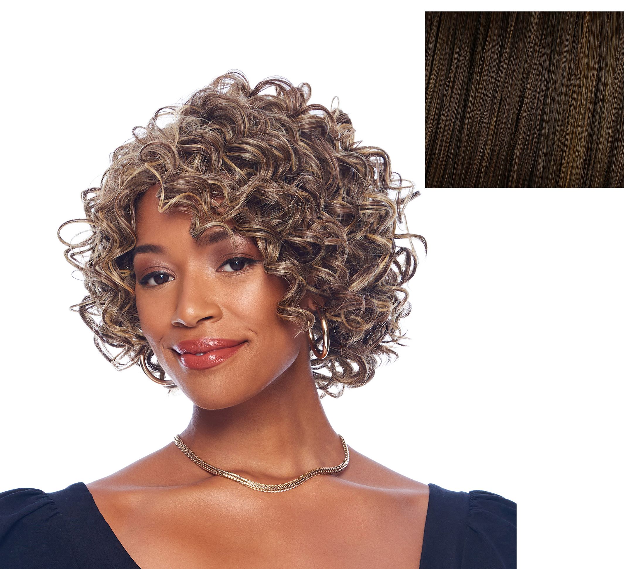 Hairdo Relaxed Coils Mid-Length Styled Wig