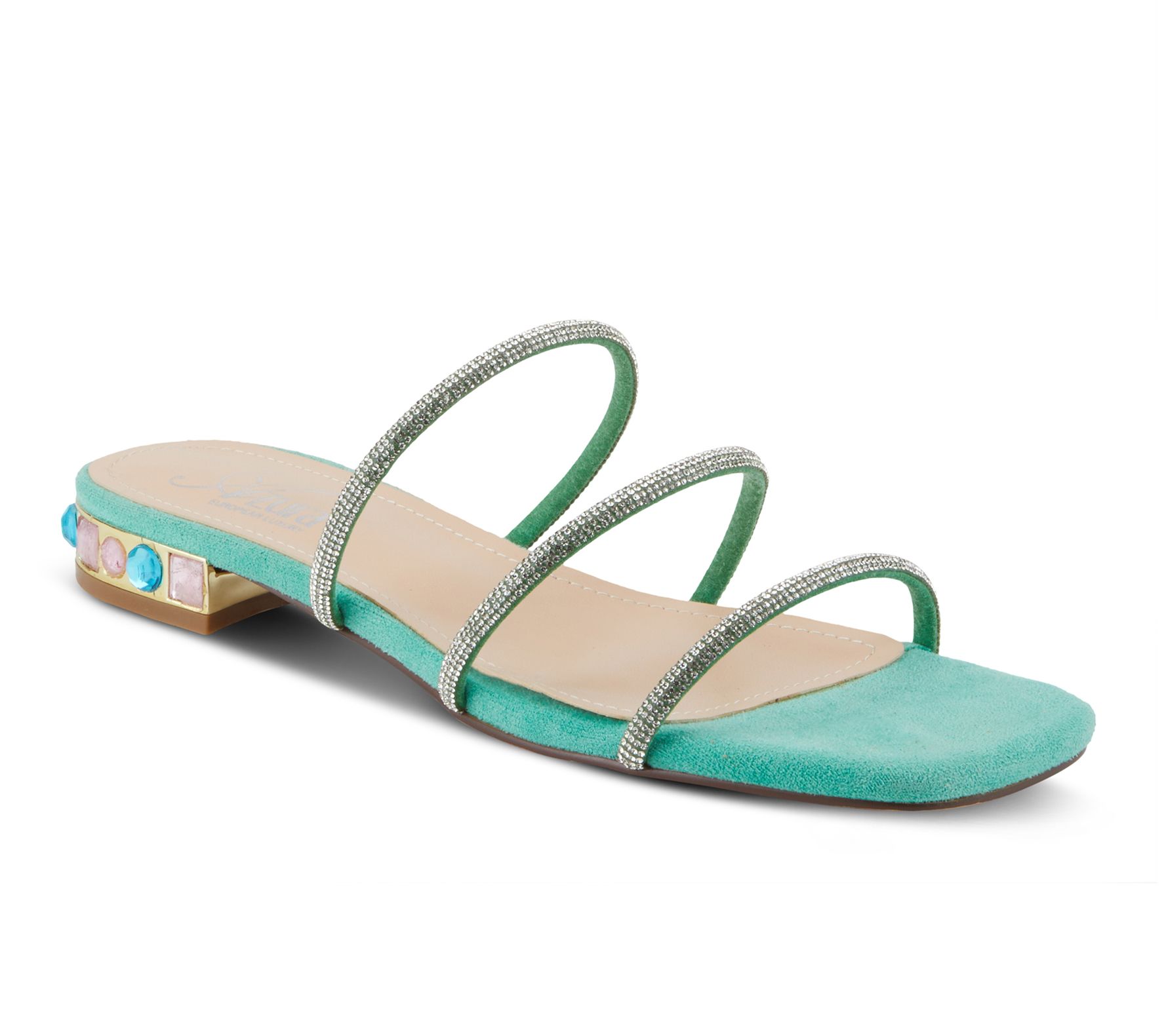 Azura by Spring Step Slide Sandals - Alluxure