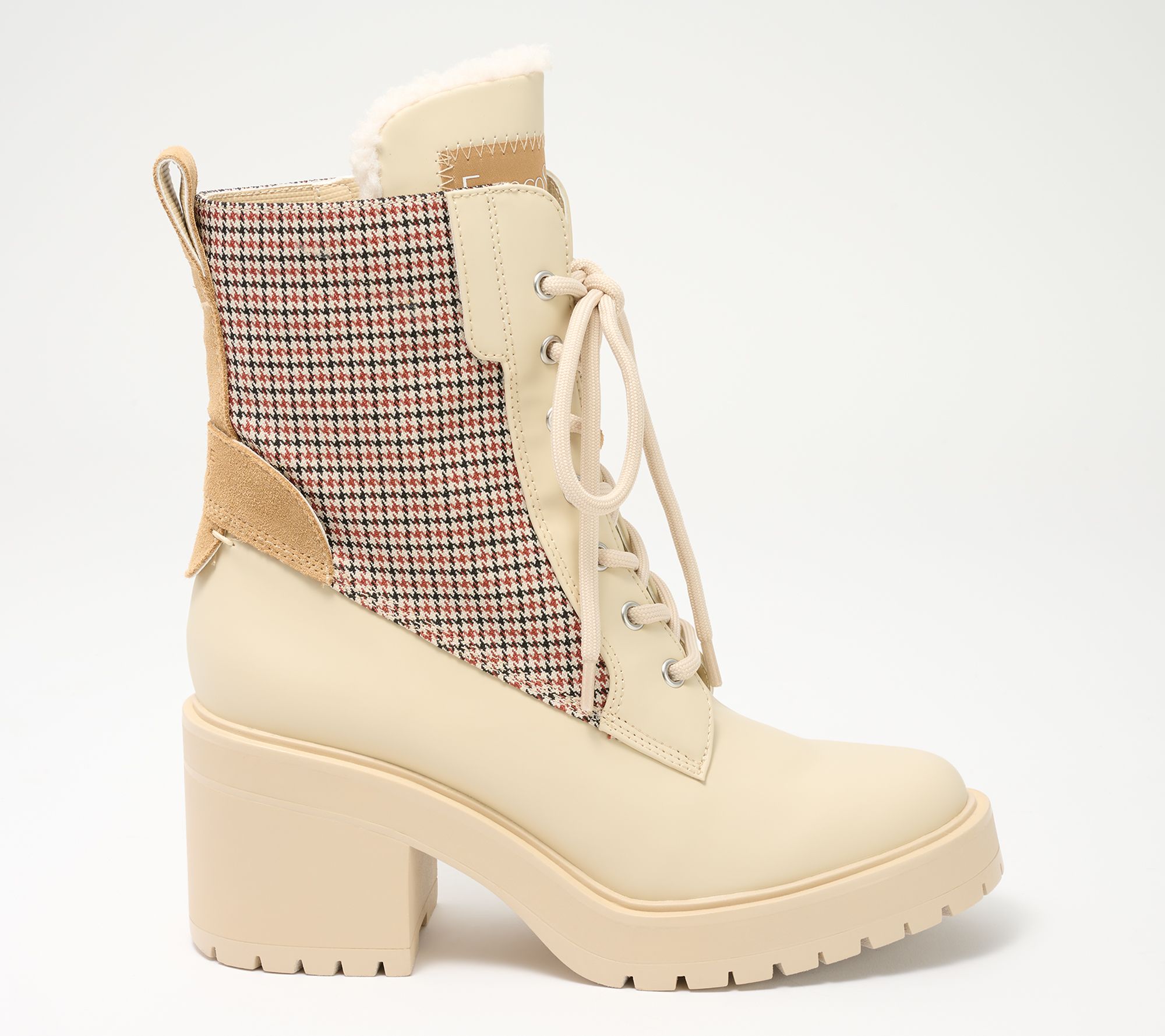 Franco Sarto Lace-Up Heeled Boots - Dizzy 