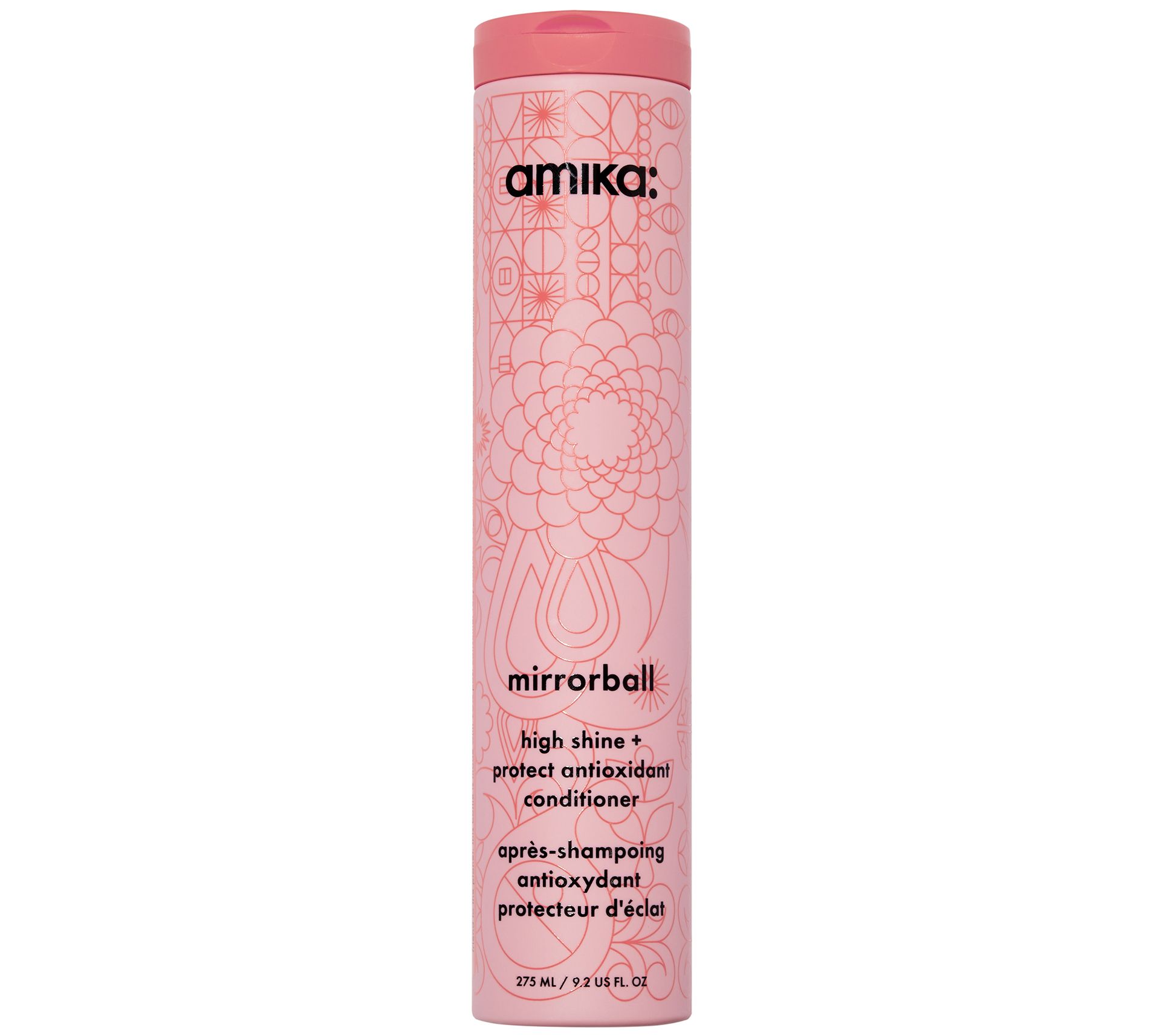 amika Mirrorball High Shine + Protect Antioxidant Conditioner - QVC.com