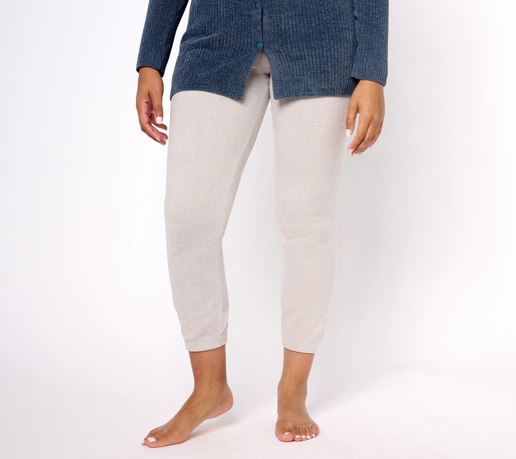"As Is" Barefoot Dreams Petite CozyChic Ultra Lite Tunnel Joggers
