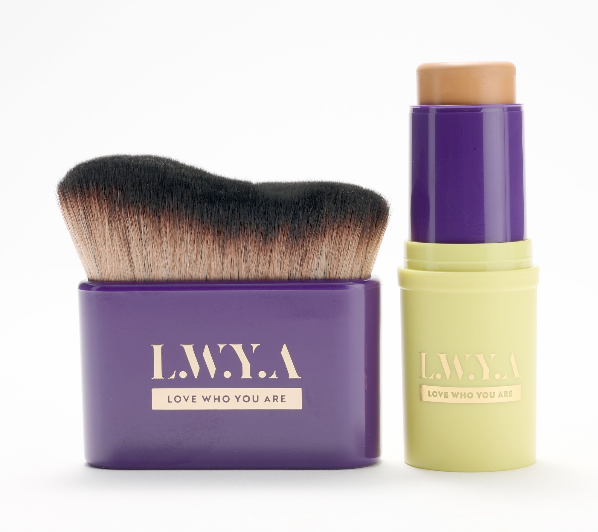 LWYA by Kim Gravel Gone In A Swipe Foundation & Brush Set