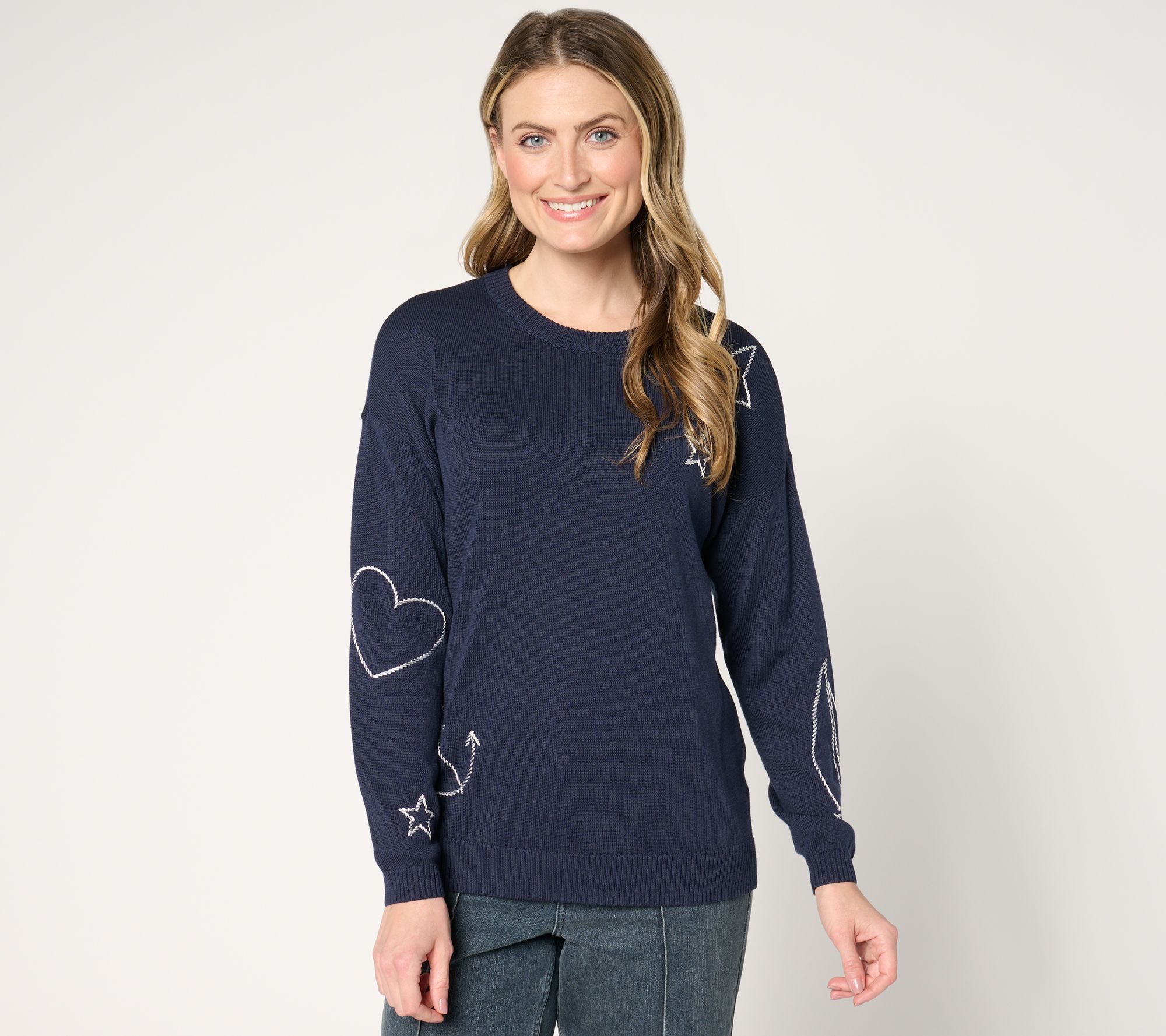 Belle by Kim Gravel Drop it Like It's Yacht Sweater