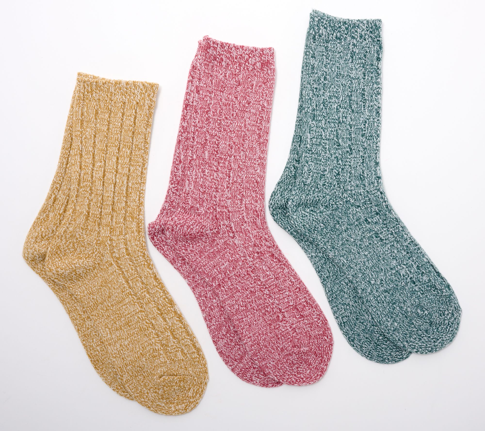 "As Is" Complliments 3 Pack of Super Soft Boot Socks