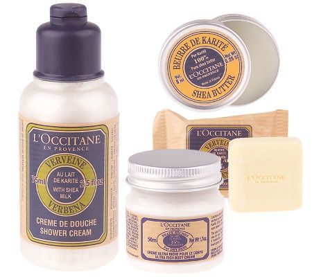 L'Occitane 4-Piece Shea Butter Discovery Kit 