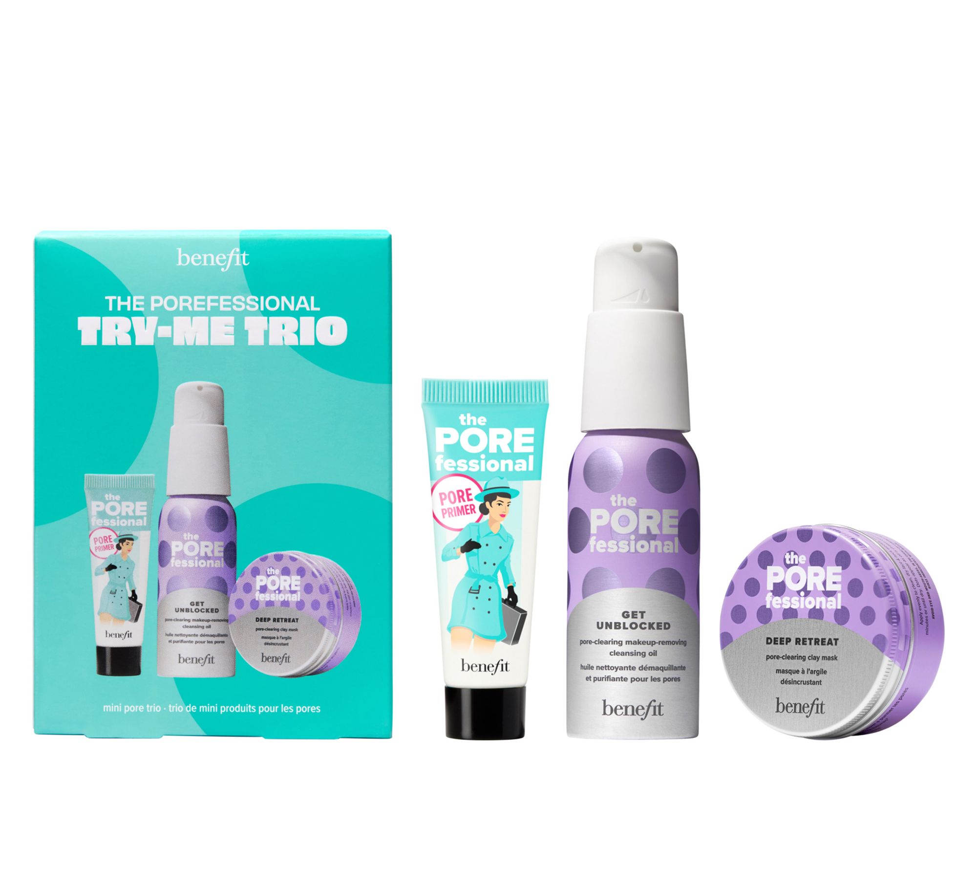 Benefit Cosmetics The POREfessional Try-Me Triomini pore trio