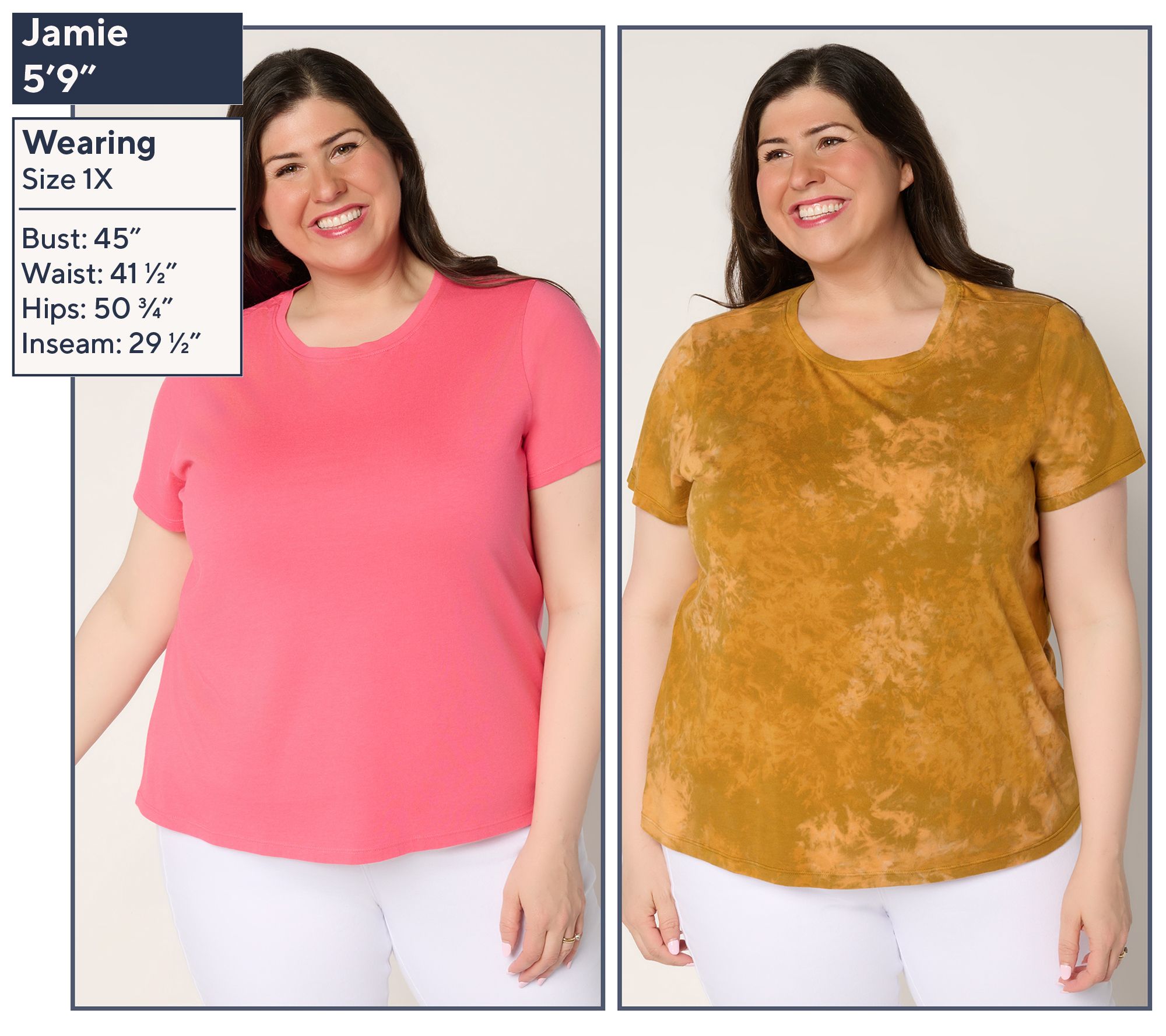 LOGO Principles by Lori Goldstein 2-Pack Knit Tops - QVC.com