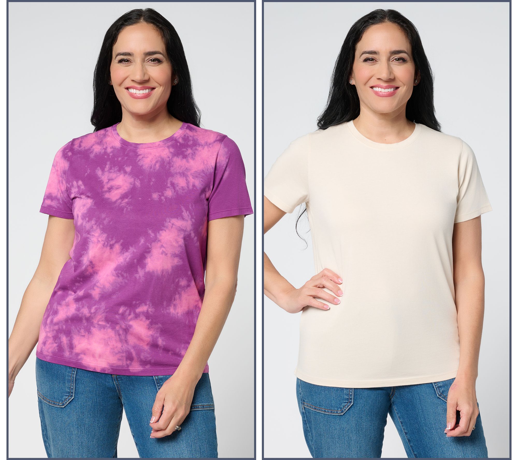 LOGO Principles by Lori Goldstein 2-Pack Knit Tops