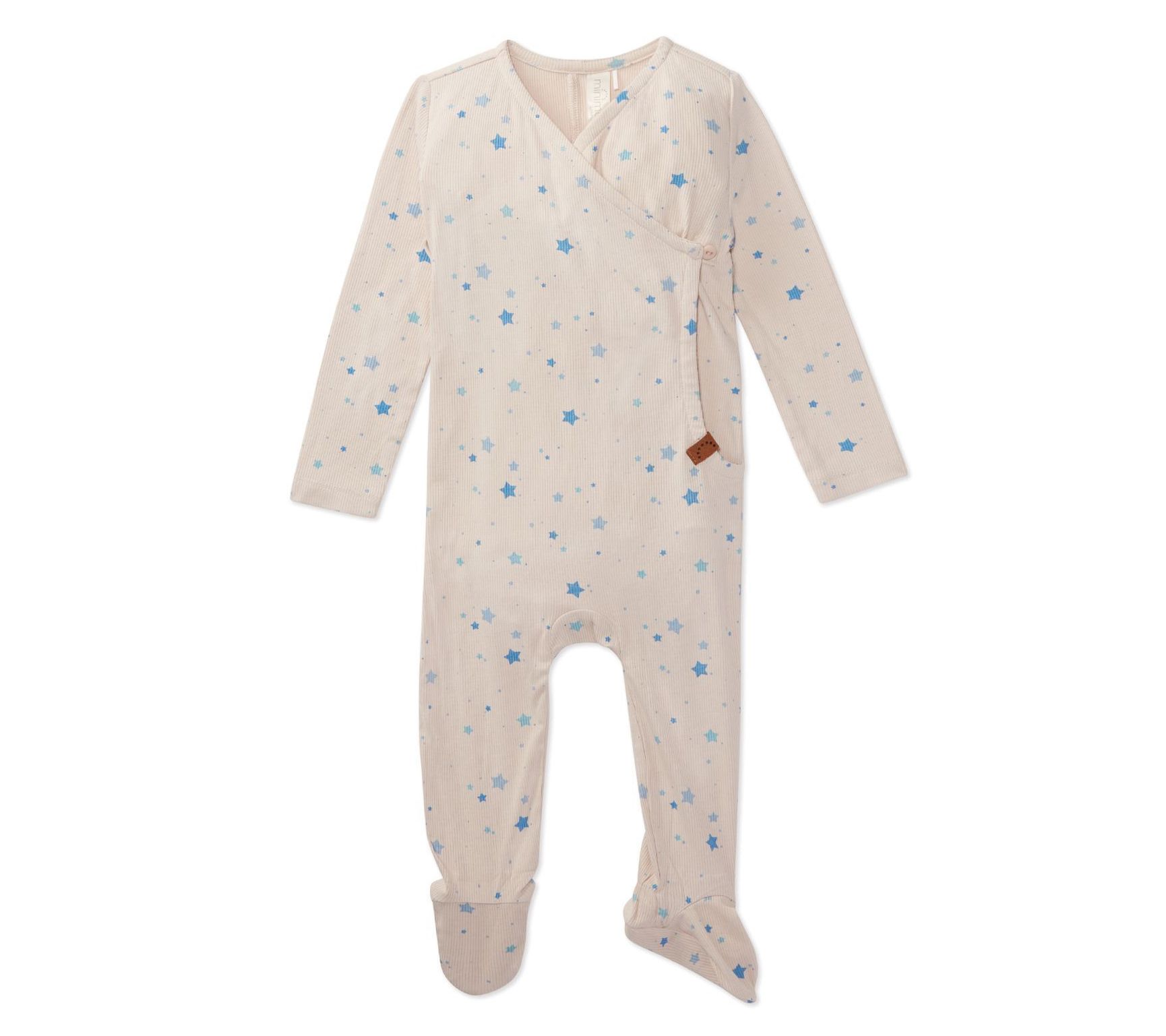 MiniMoi Ribbed Star Footie