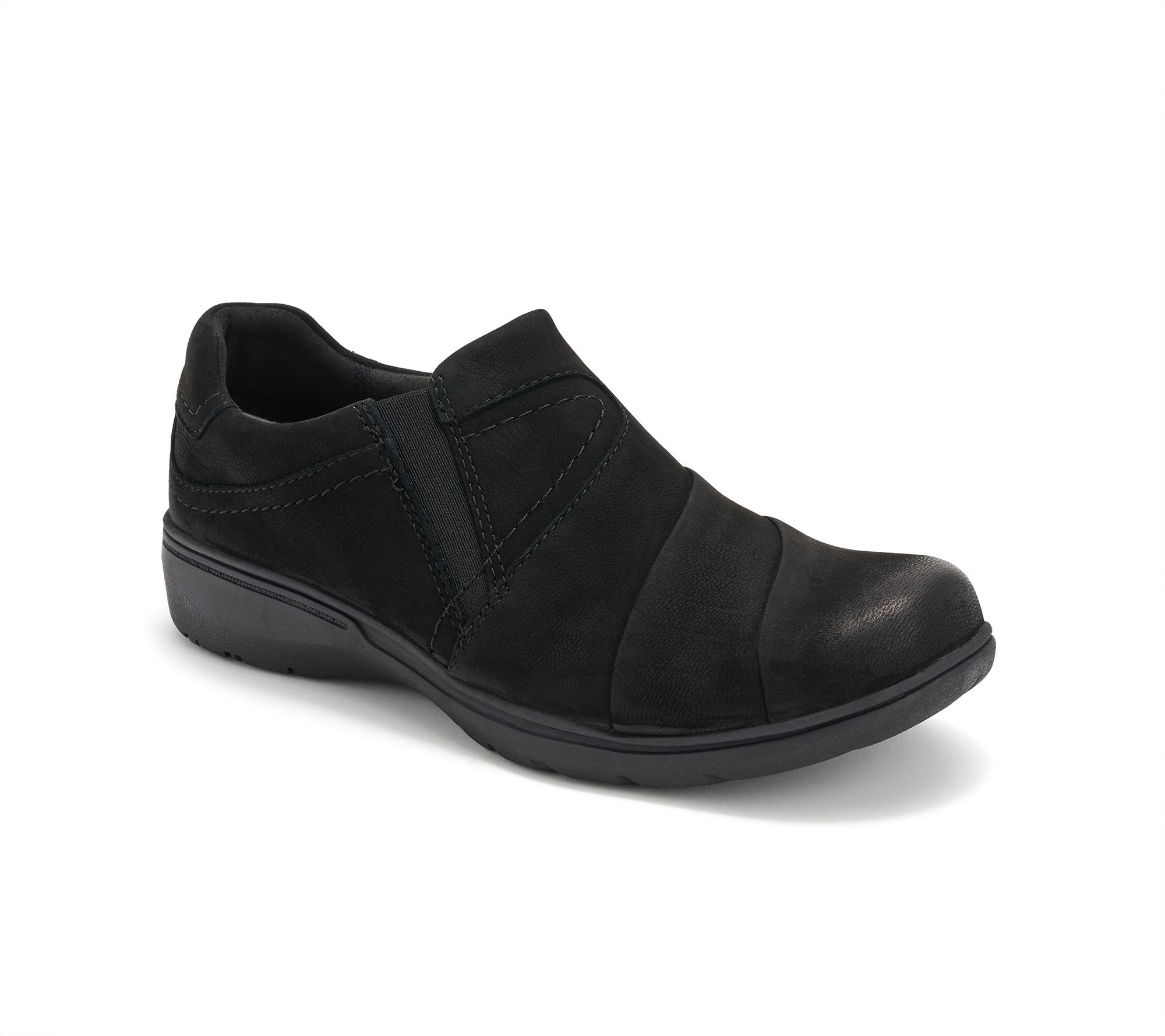 Clarks Collection Leather Slip-Ons -Carleigh Abby