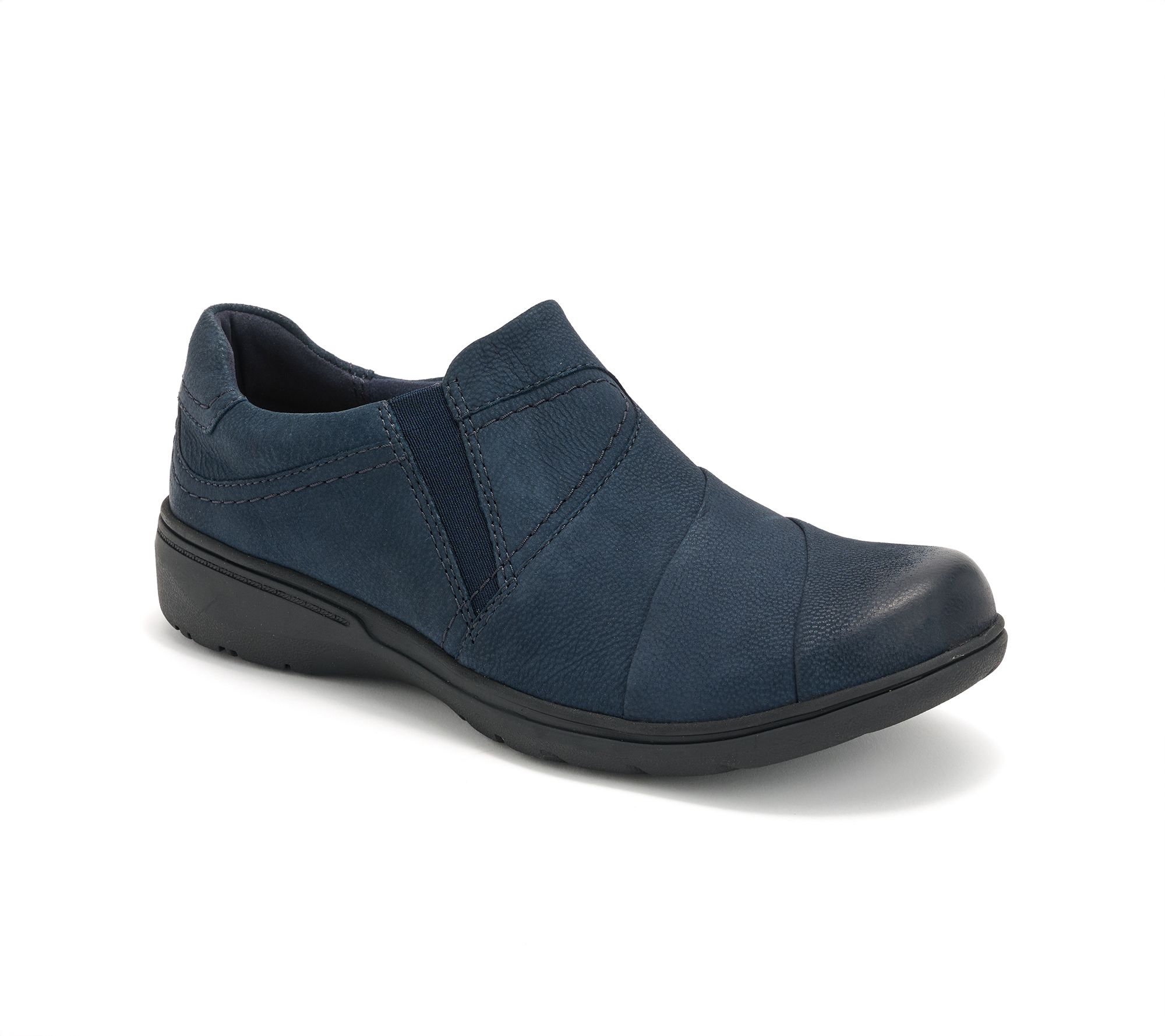 Clarks Collection Leather Slip-Ons -Carleigh Abby