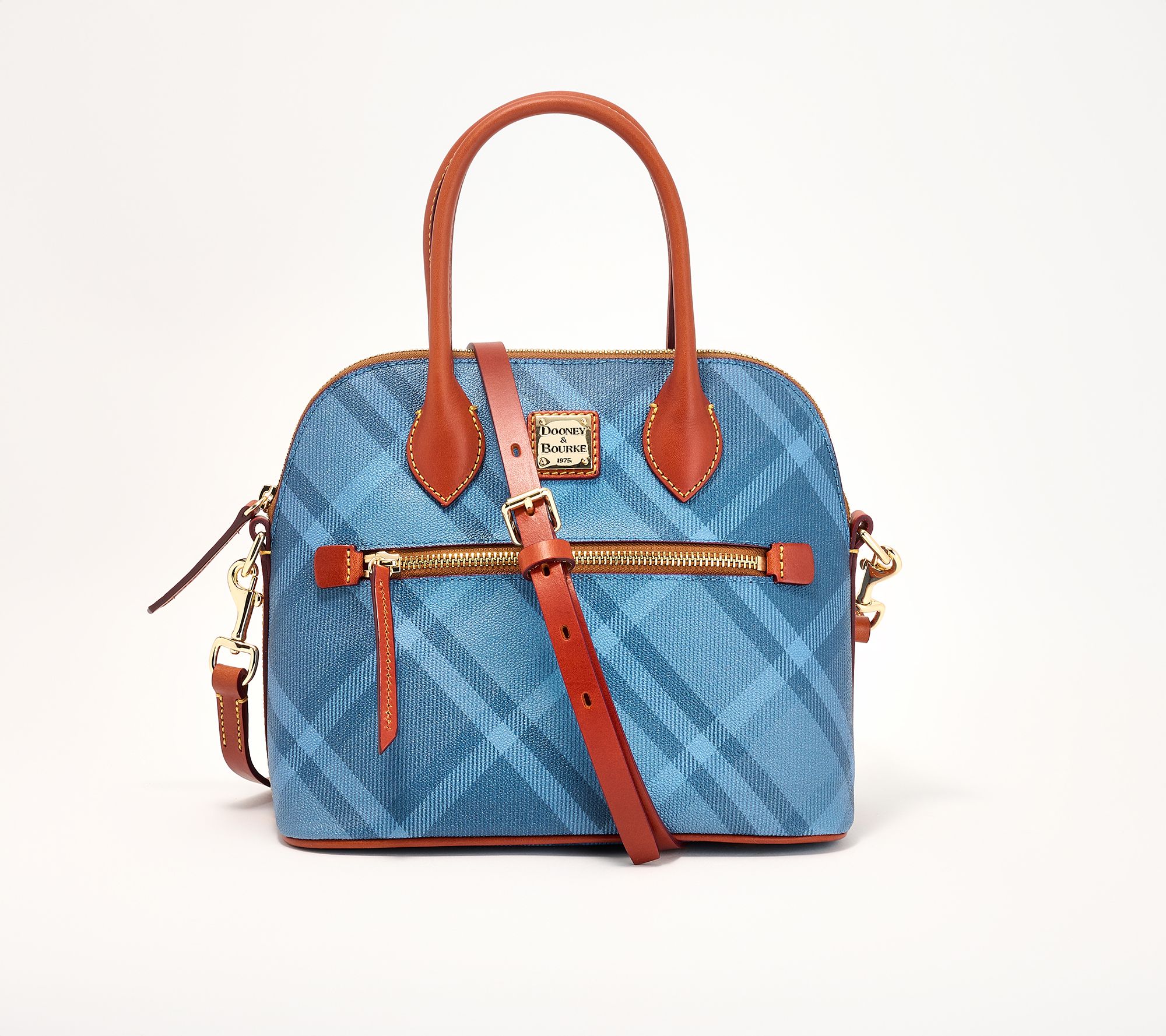 Dooney & Bourke Coated Cotton Sutherland Domed Satchel
