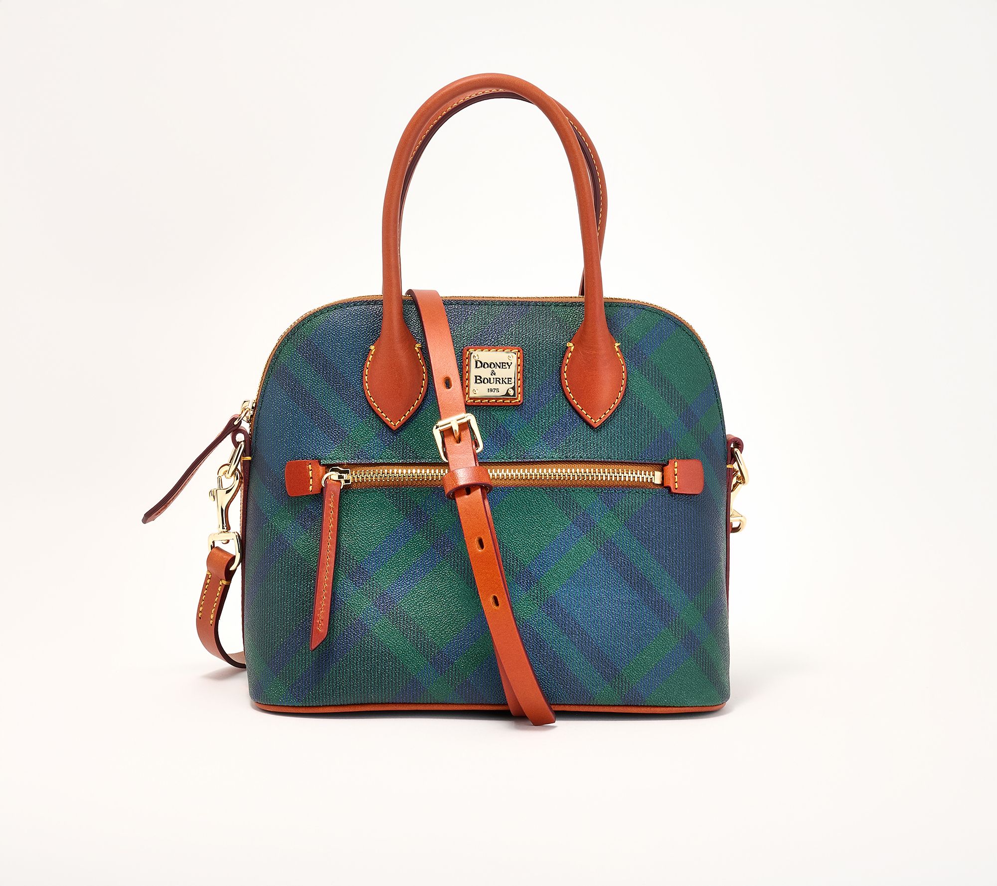 Dooney & Bourke Coated Cotton Sutherland Domed Satchel