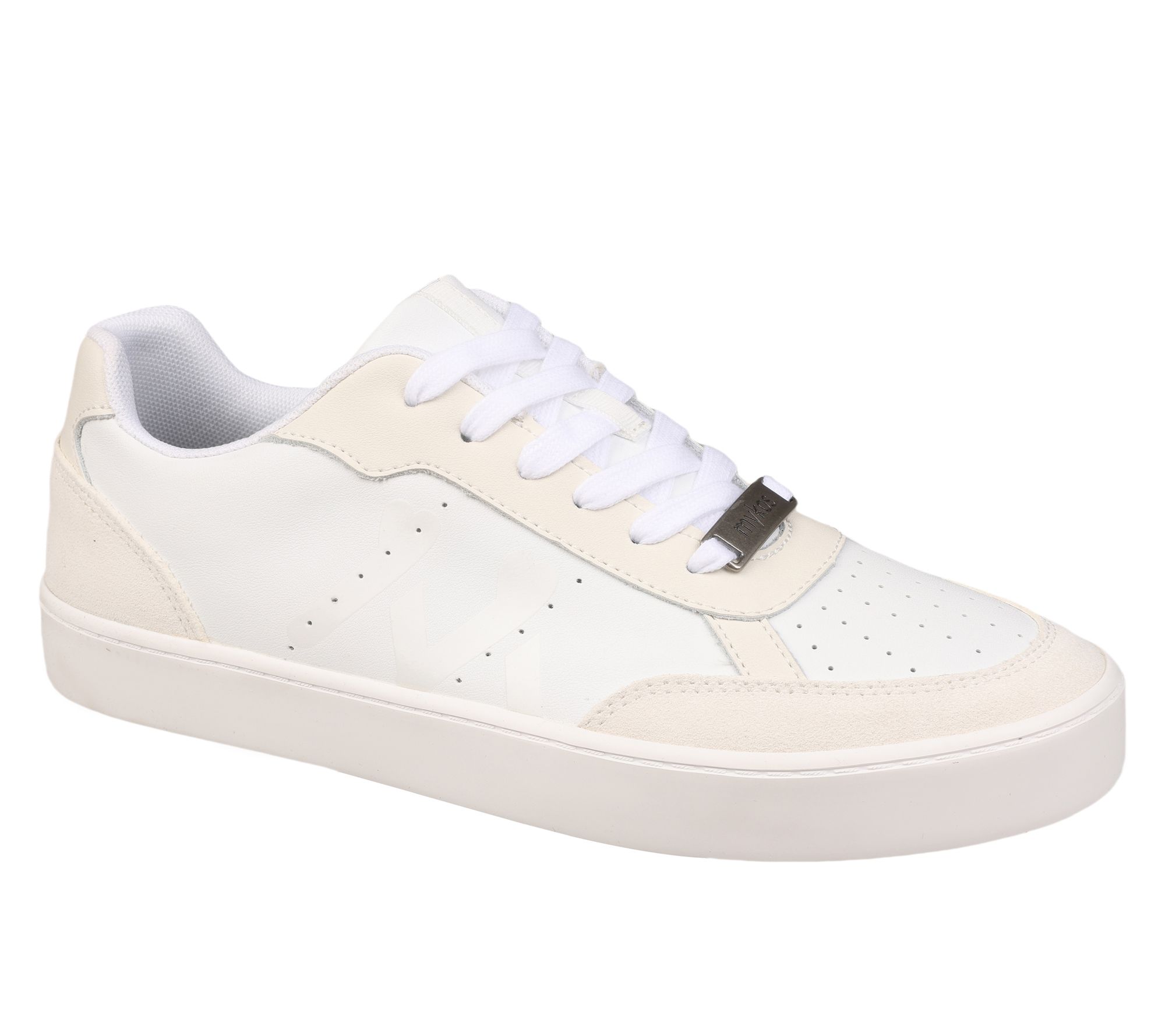 Mykos Leather & Suede Lace-Up Sneakers - Dane