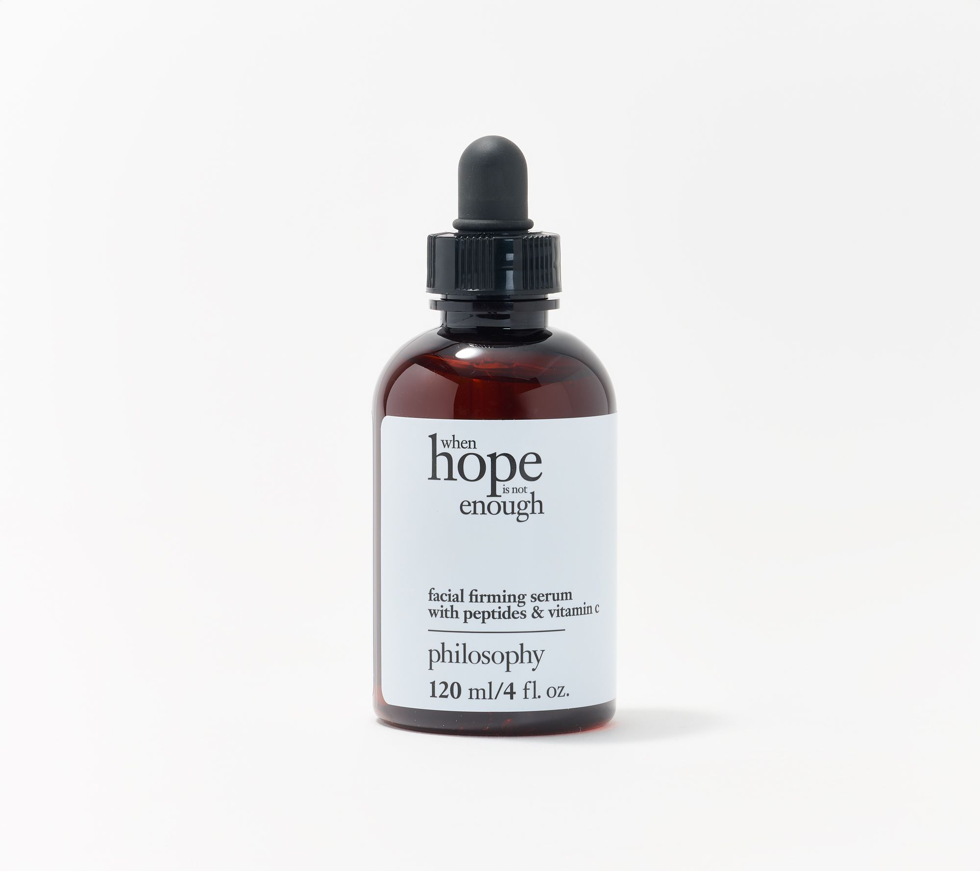 philosophy when hope is not enough serum, 4oz