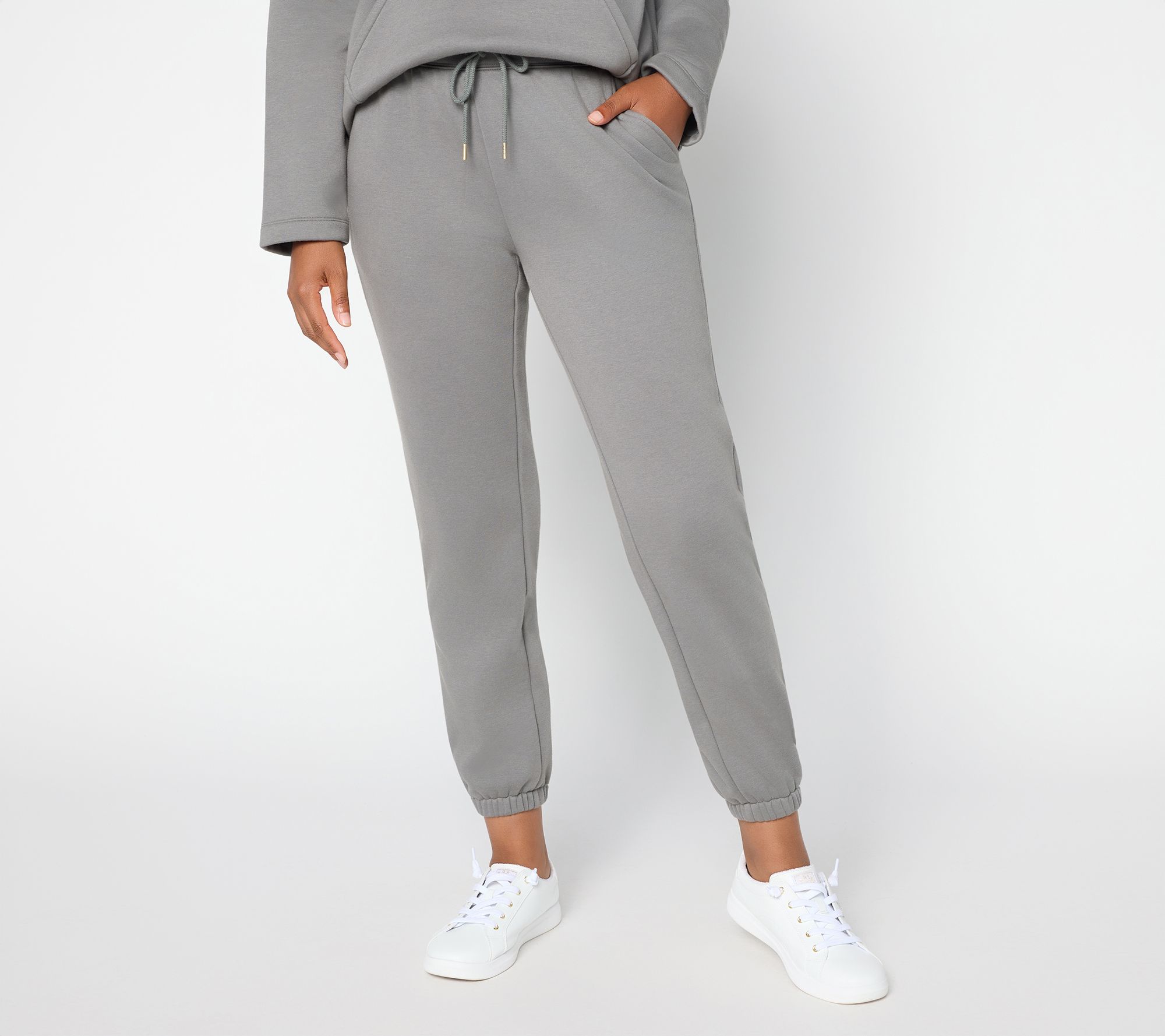 Martha Stewart Signature Regular Bedford Fleece Ankle Pants