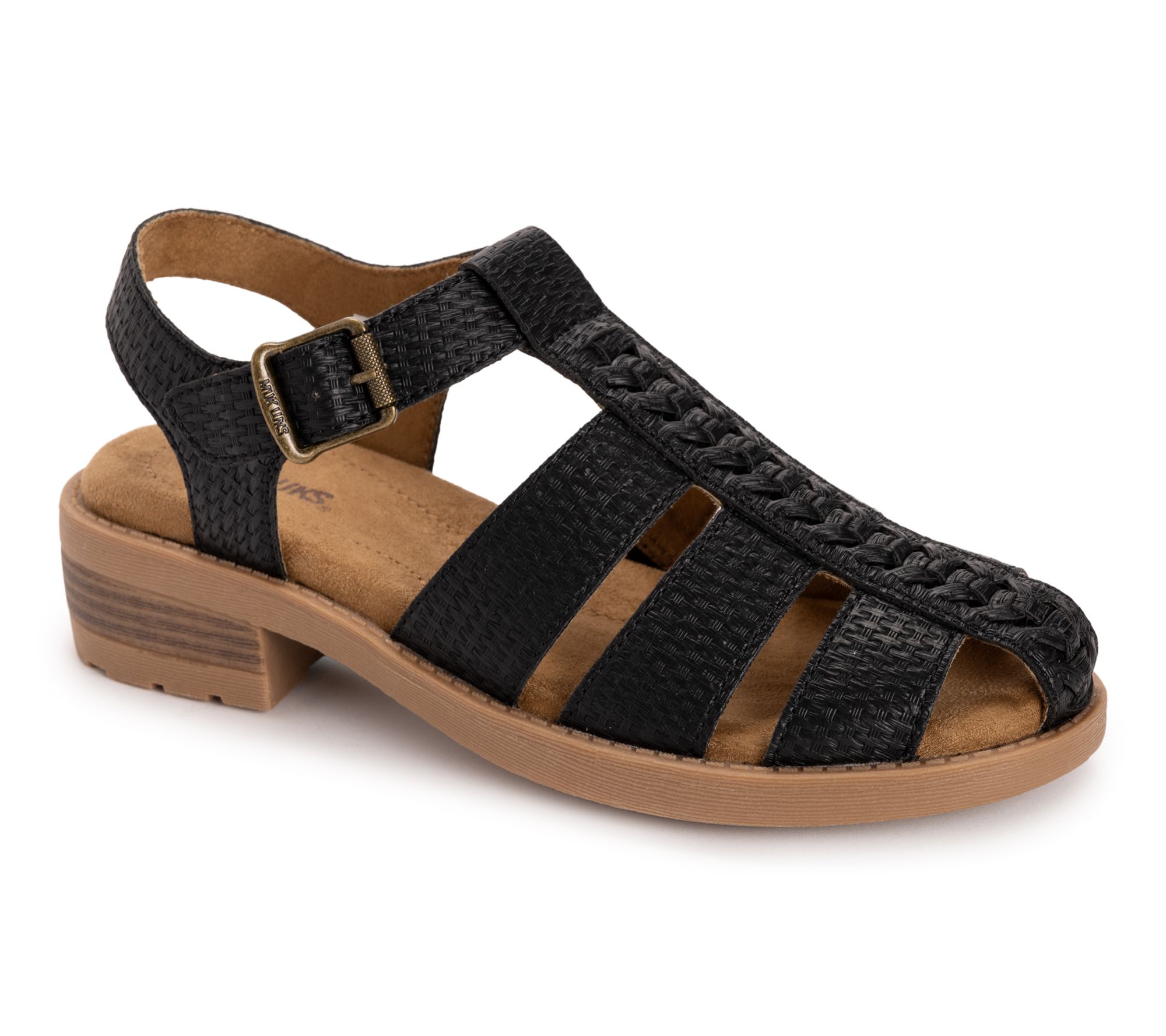 Muk Luks Fisherman Sandals -Vanilla