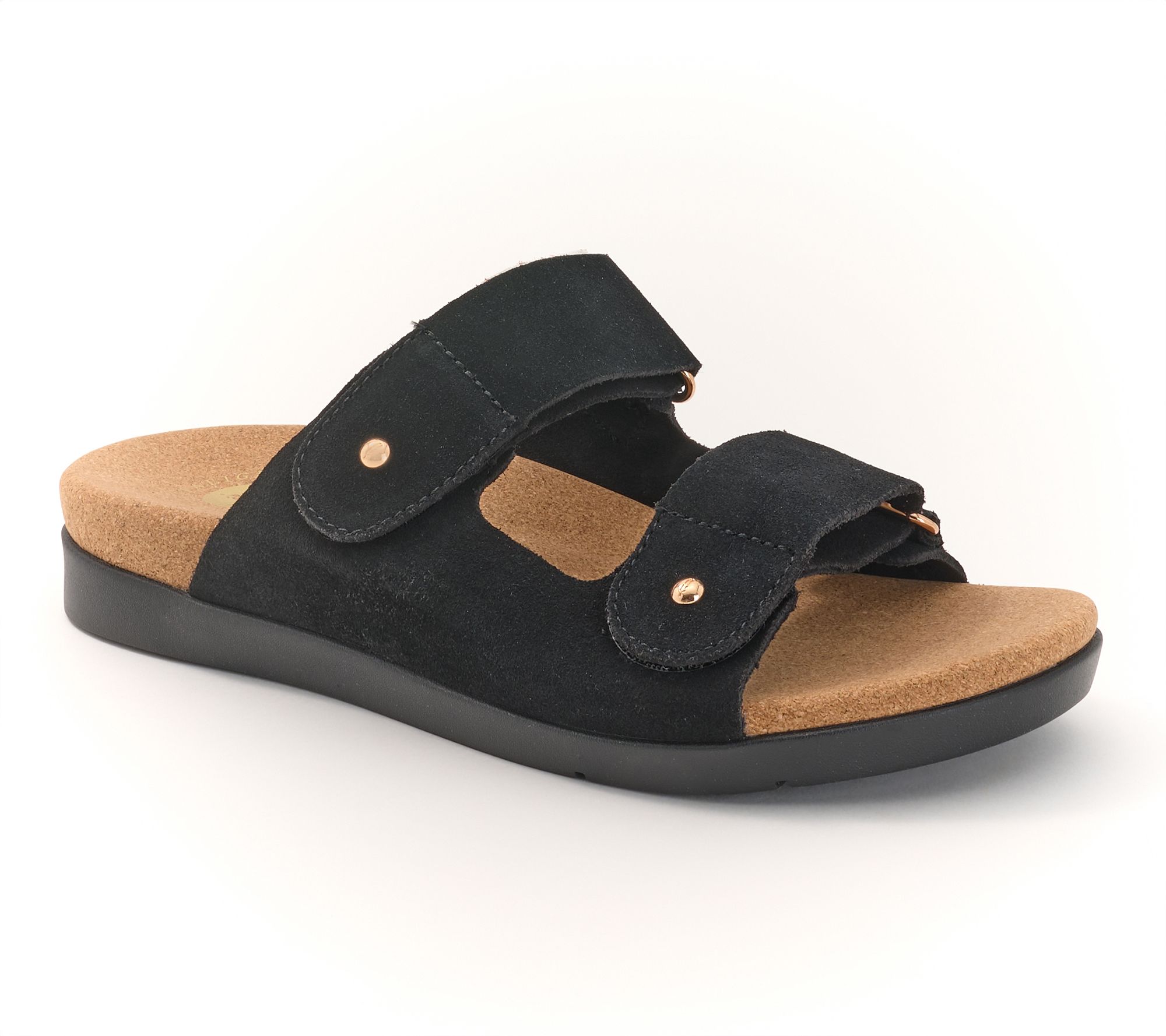 Revitalign OrthoticSuede Adjustable Slides - Paradise