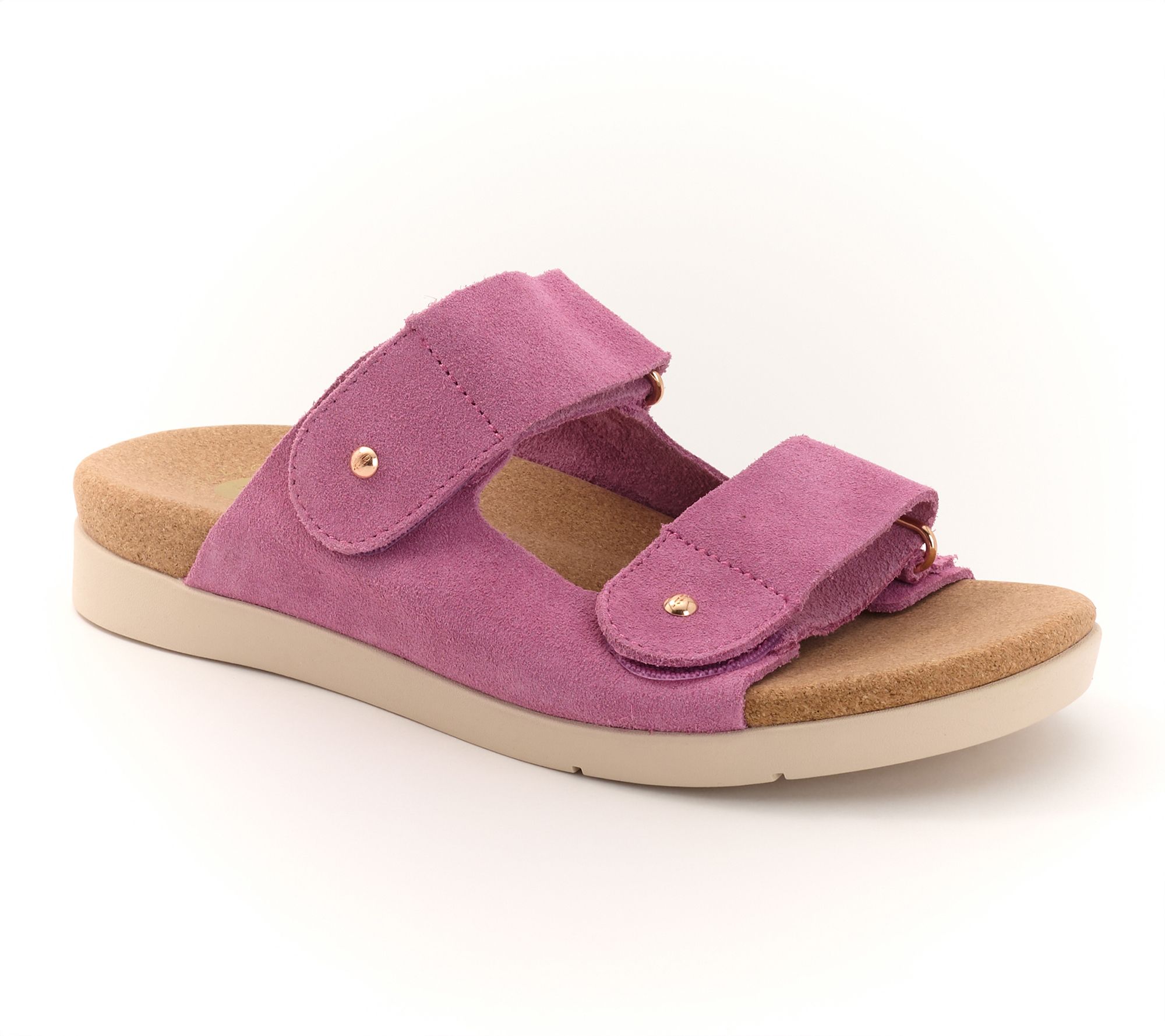 Revitalign OrthoticSuede Adjustable Slides - Paradise