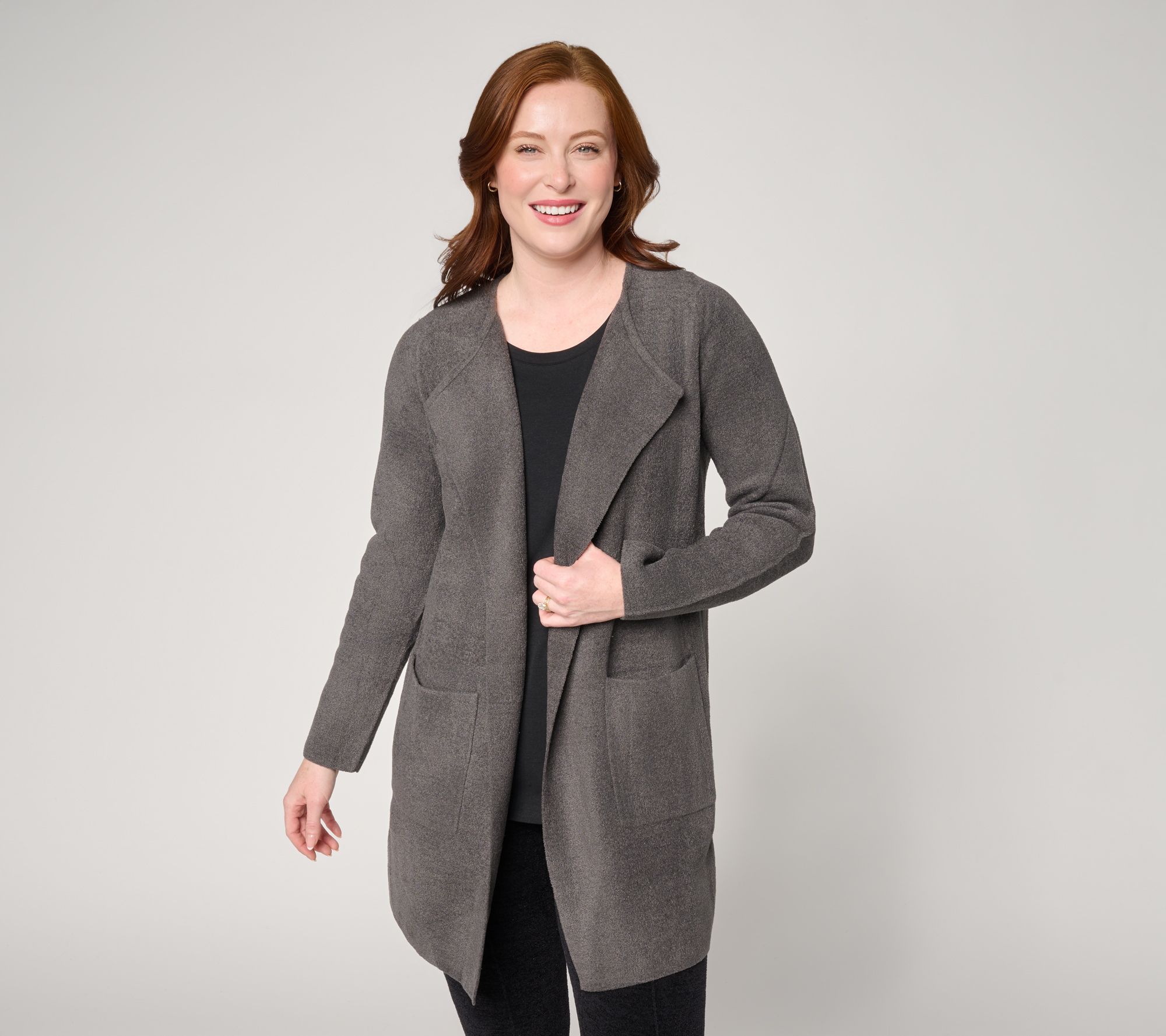 Barefoot Dreams CozyChic Ultra Lite Wide Collar Jacket