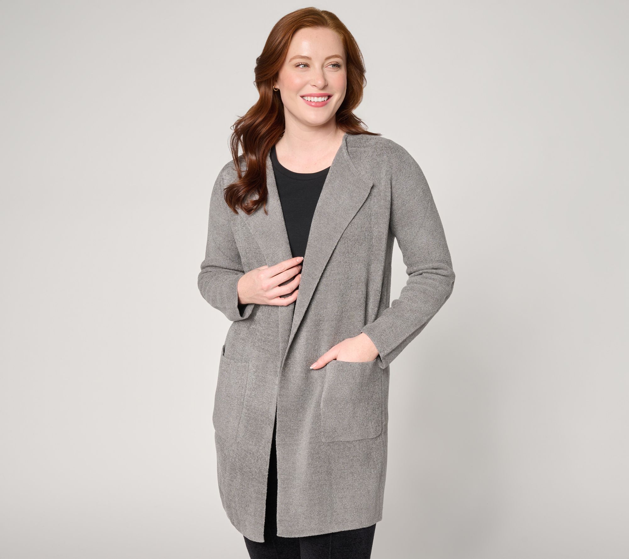 Barefoot Dreams CozyChic Ultra Lite Wide Collar Jacket