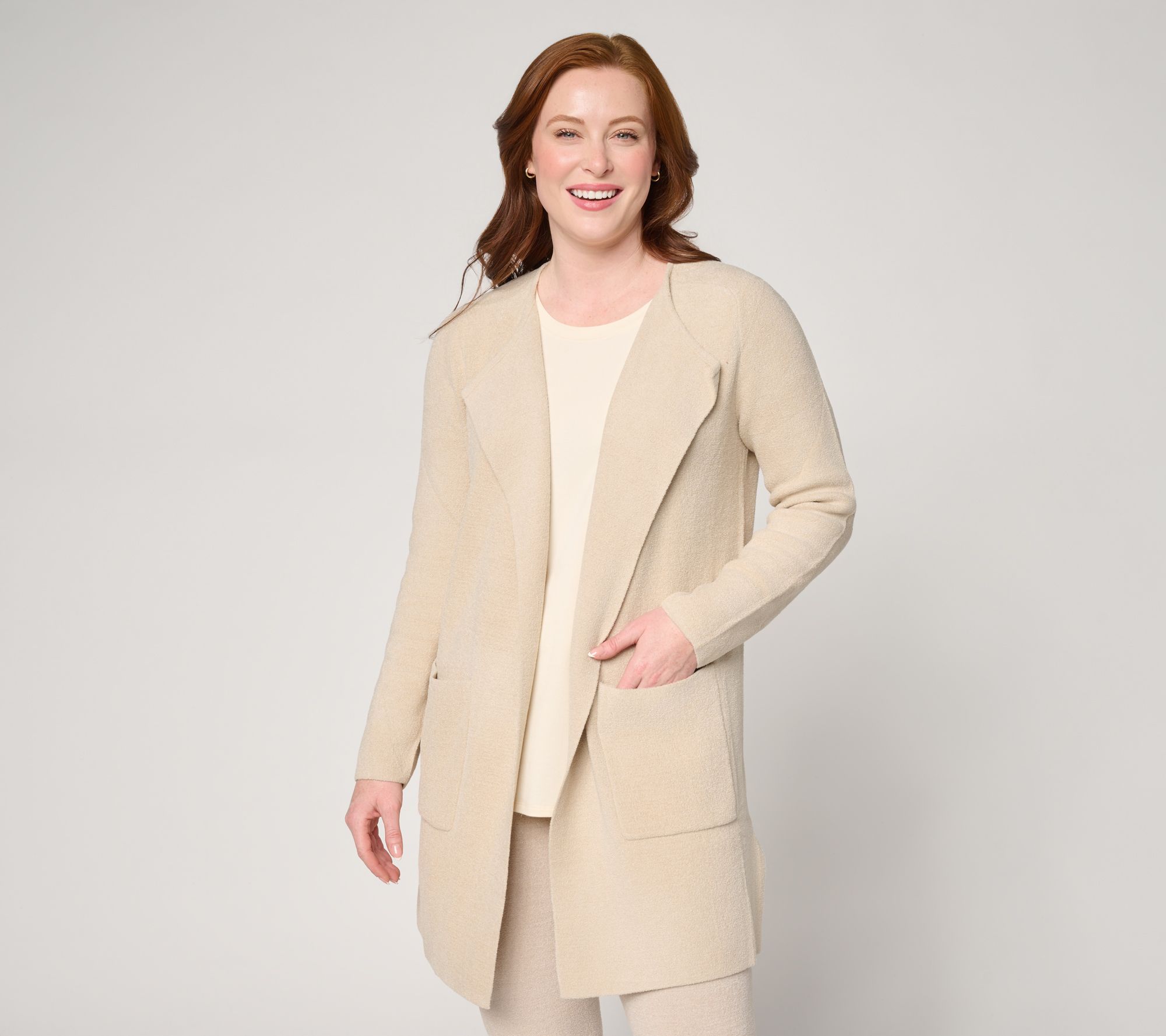 Barefoot Dreams CozyChic Ultra Lite Wide Collar Jacket