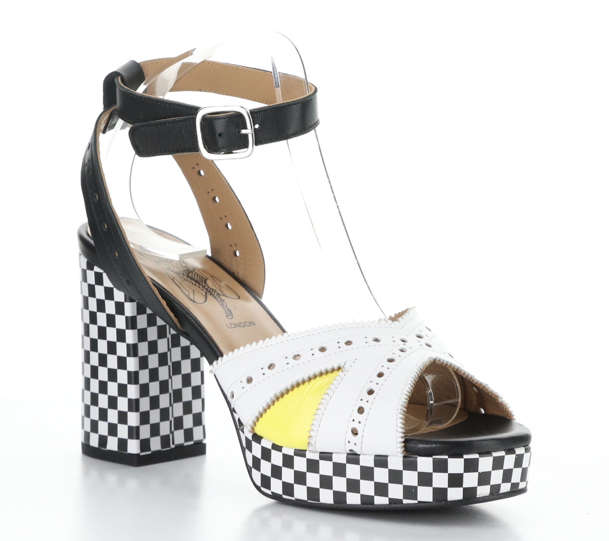 Fly London Kaiser/Nappalak Leather Platform Sandals