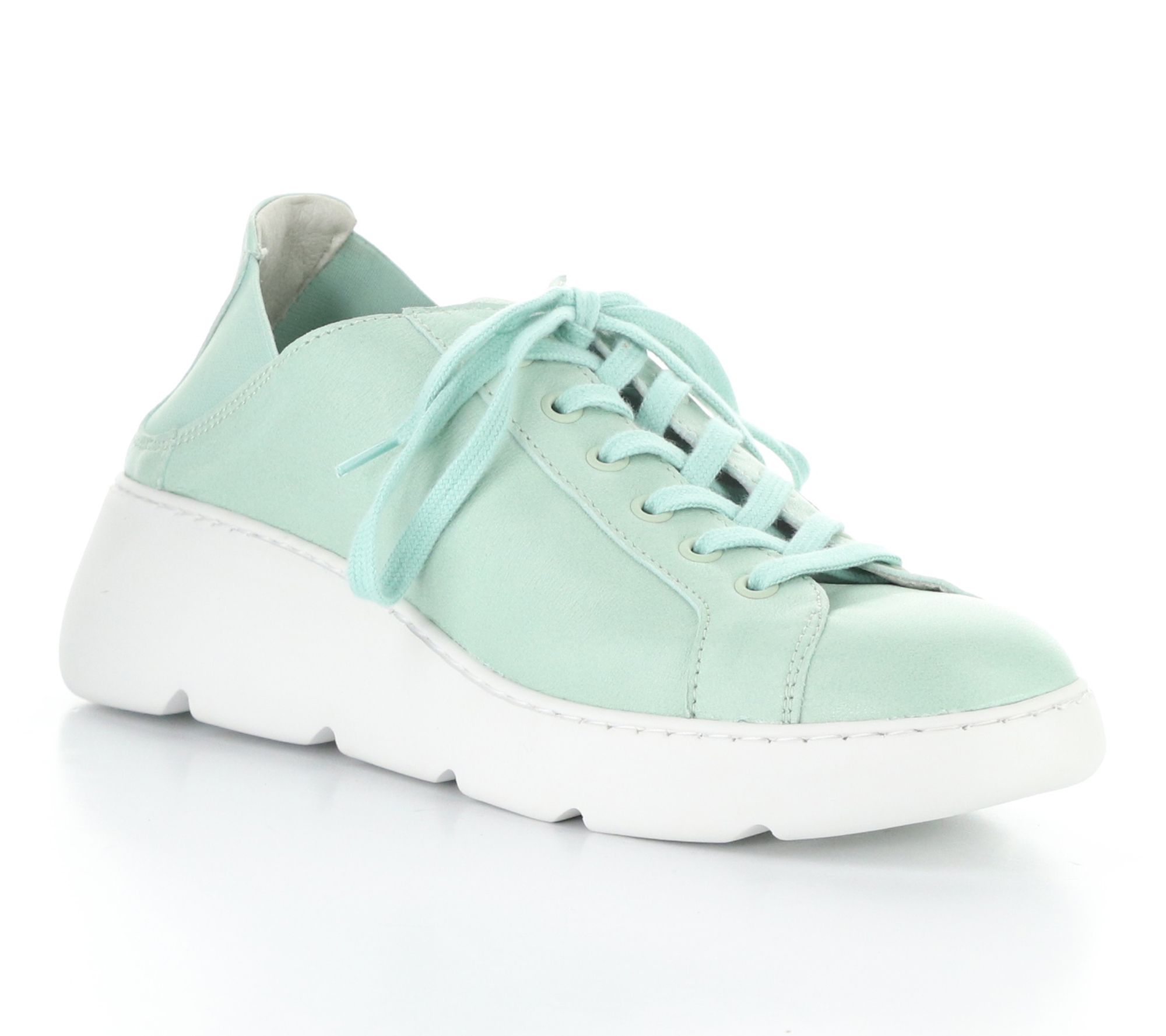 Fly London Lavato Lace Up Leather Sneakers