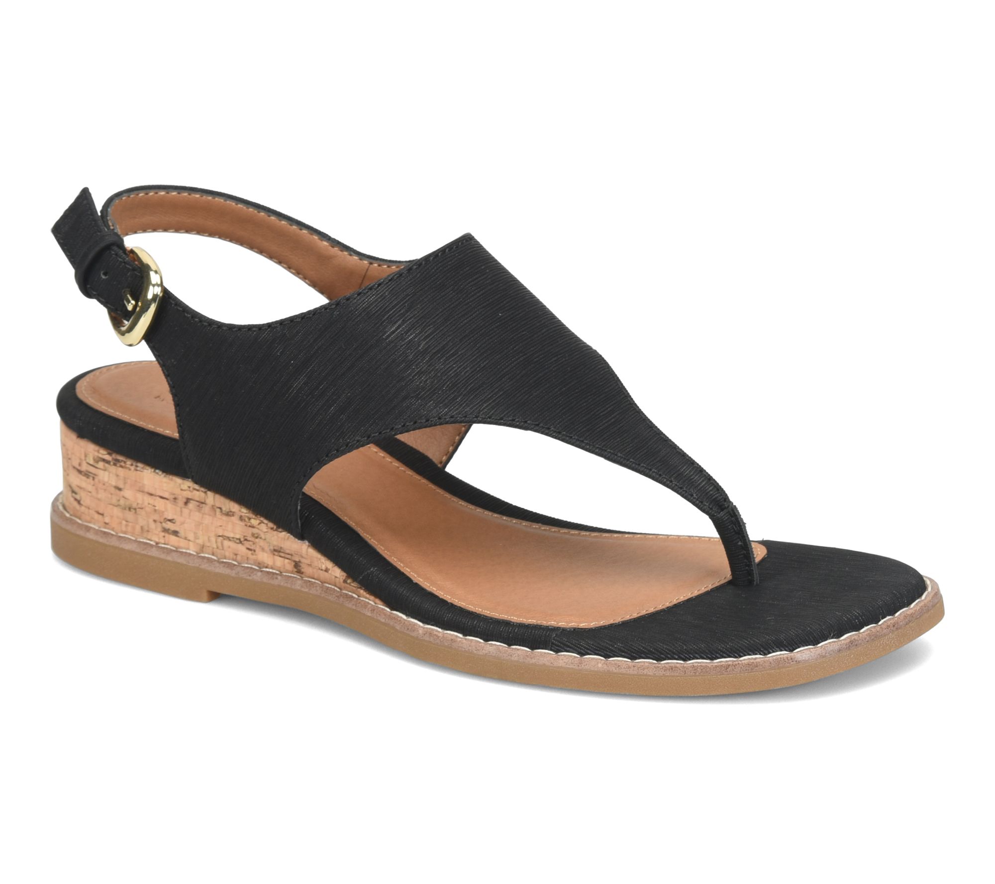 Eurosoft Macrae Thong Wedge Sandal
