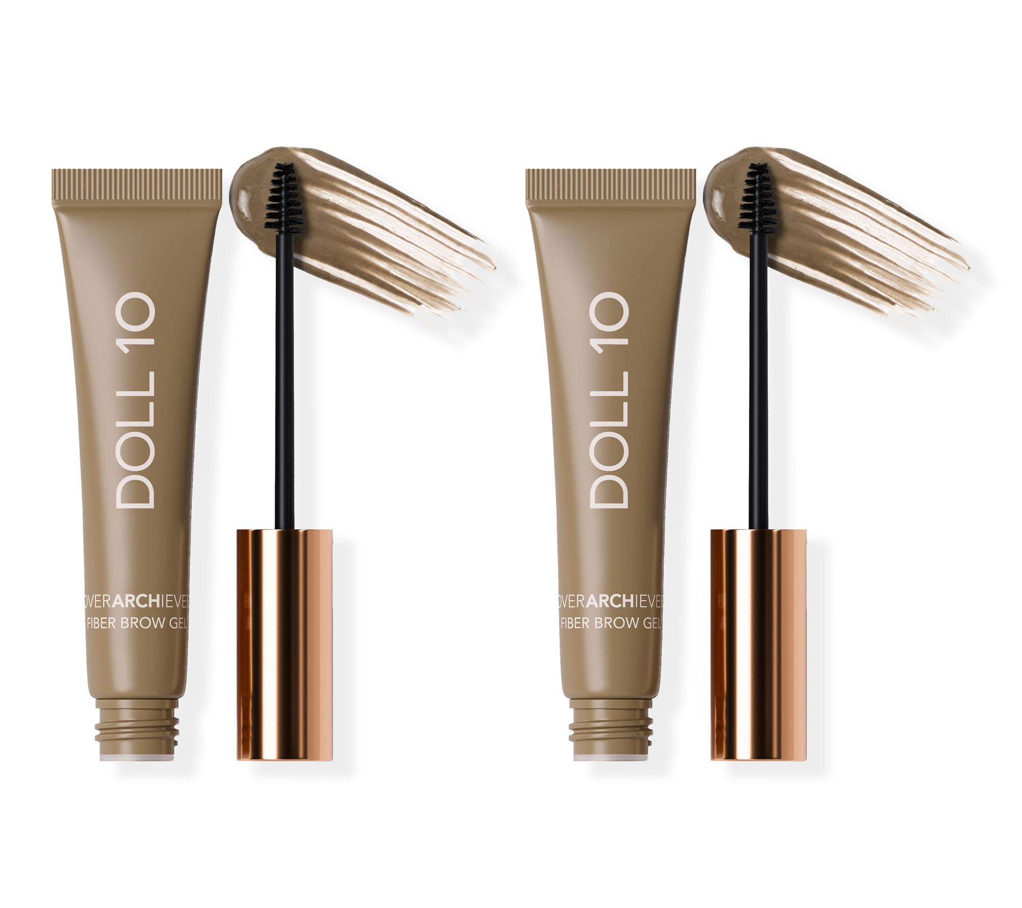 Doll 10 Overarchiever Fiber Brow Gel Duo