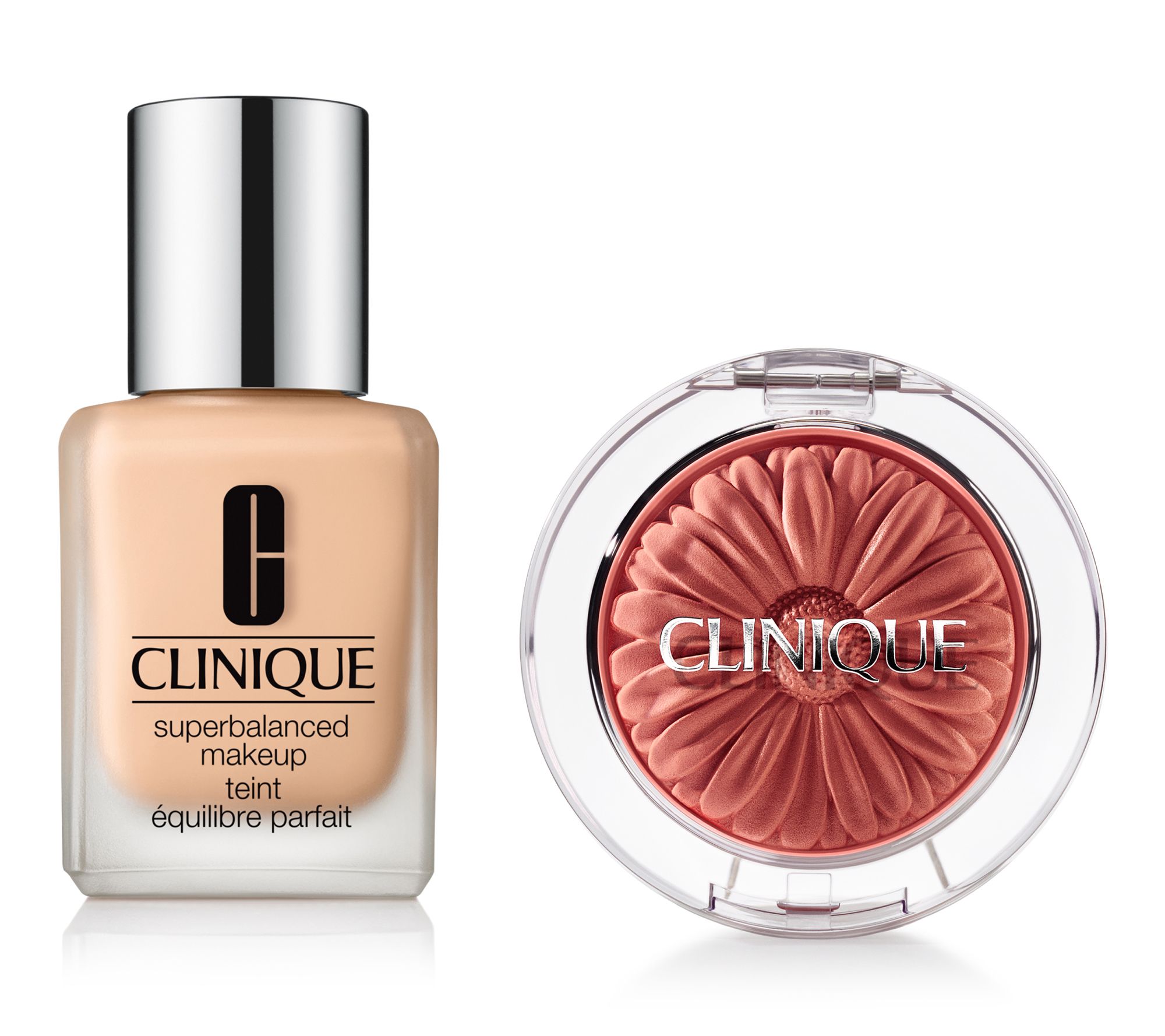 Clinique Superbalanced Makeup and Cheek Pop Blush Set