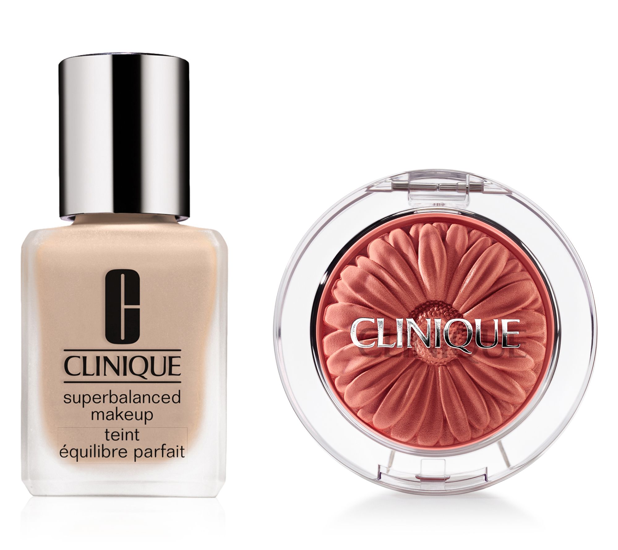Clinique Superbalanced Makeup and Cheek Pop Blush Set