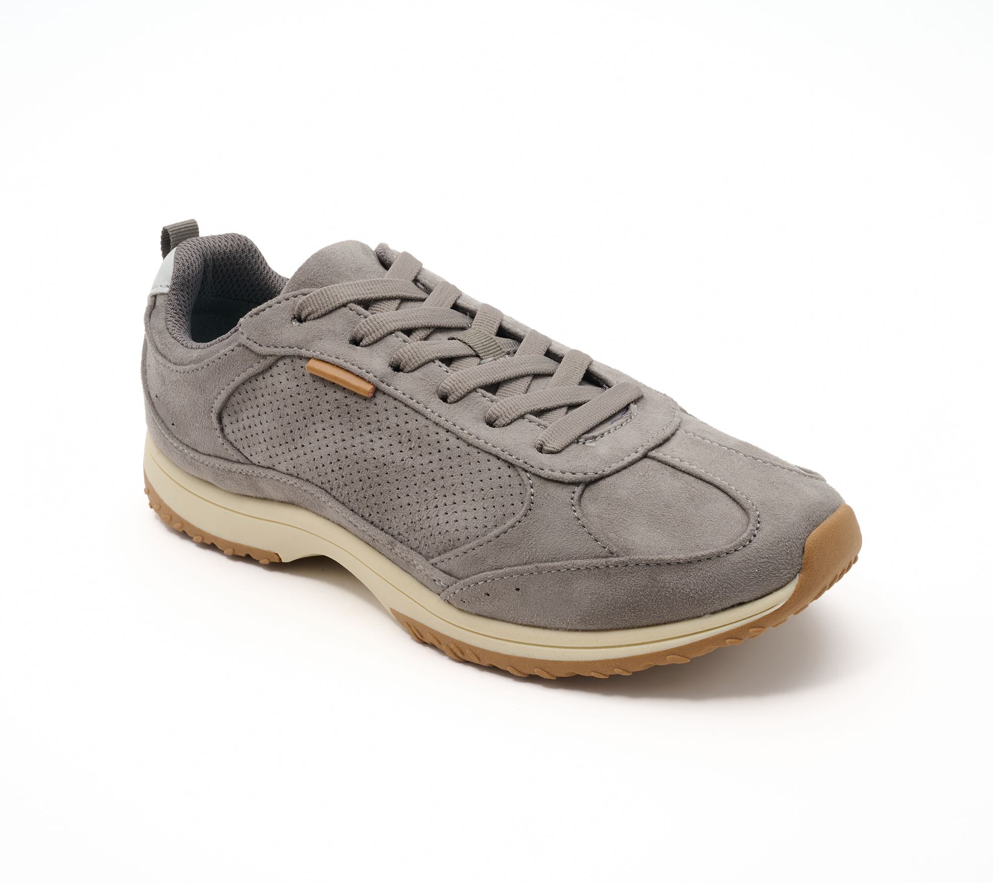 Dr. Scholl's Lace-Up Casual Sneakers -Ruby