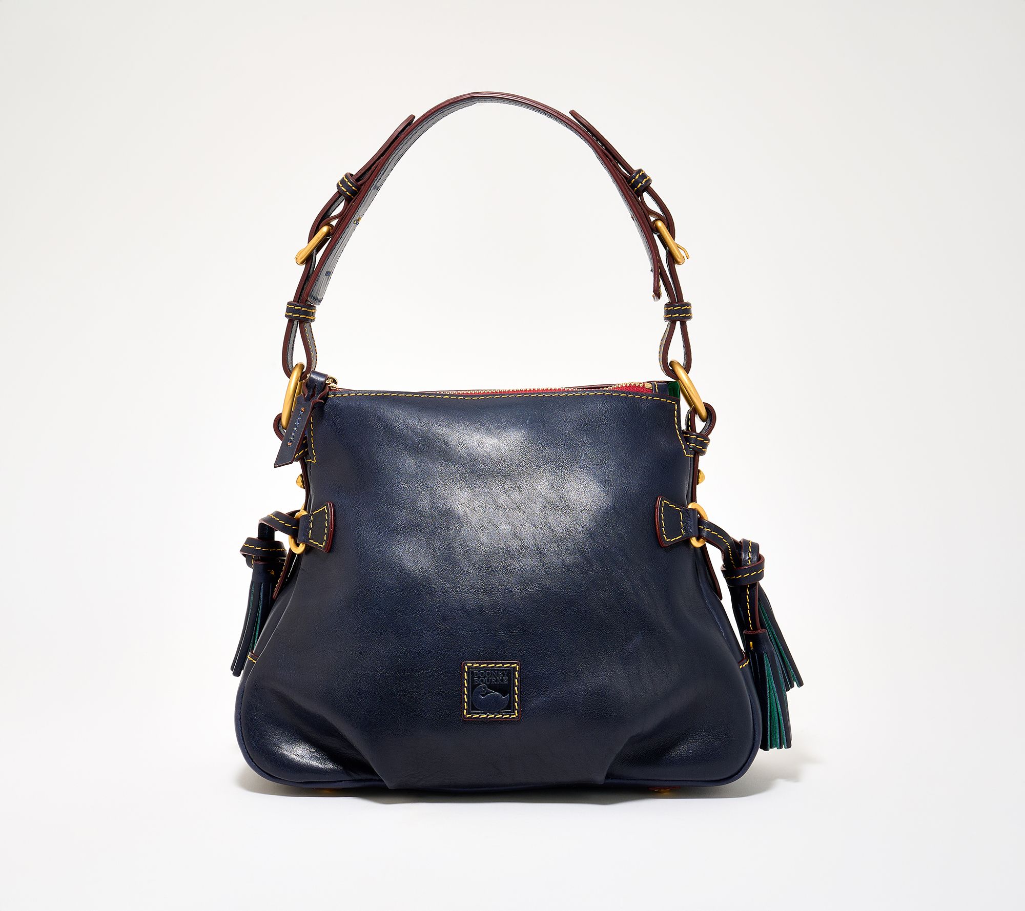 "As Is" Dooney & Bourke Florentine Leather Teagan 30 Shoulder Bag