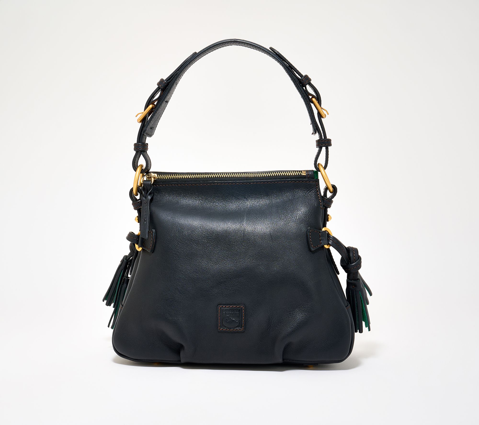 "As Is" Dooney & Bourke Florentine Leather Teagan 30 Shoulder Bag