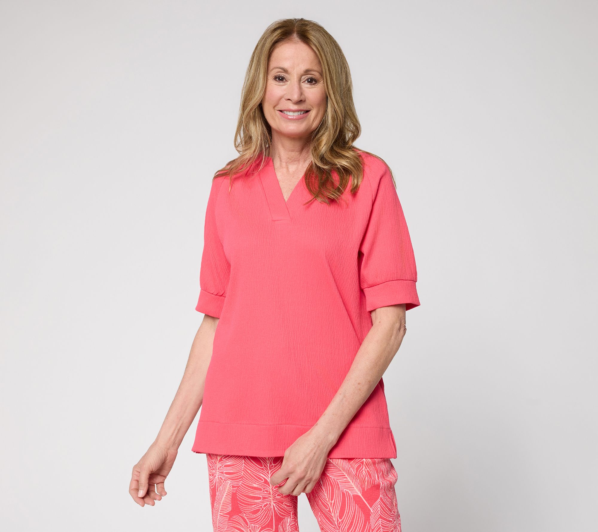 "As Is" Belle by Kim Gravel Packabelle Slay the Vacay Elbow Top