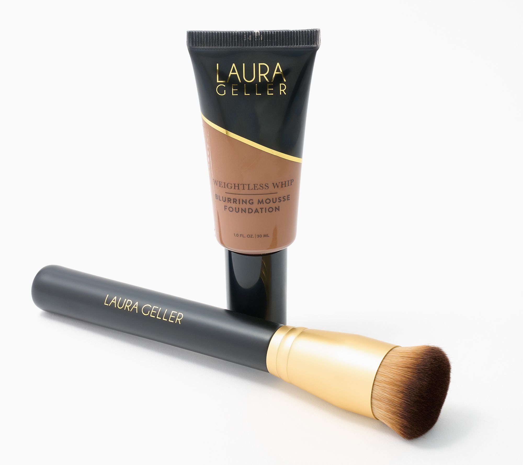 Laura Geller Weightless Whip Mousse Foundation w/ Brush