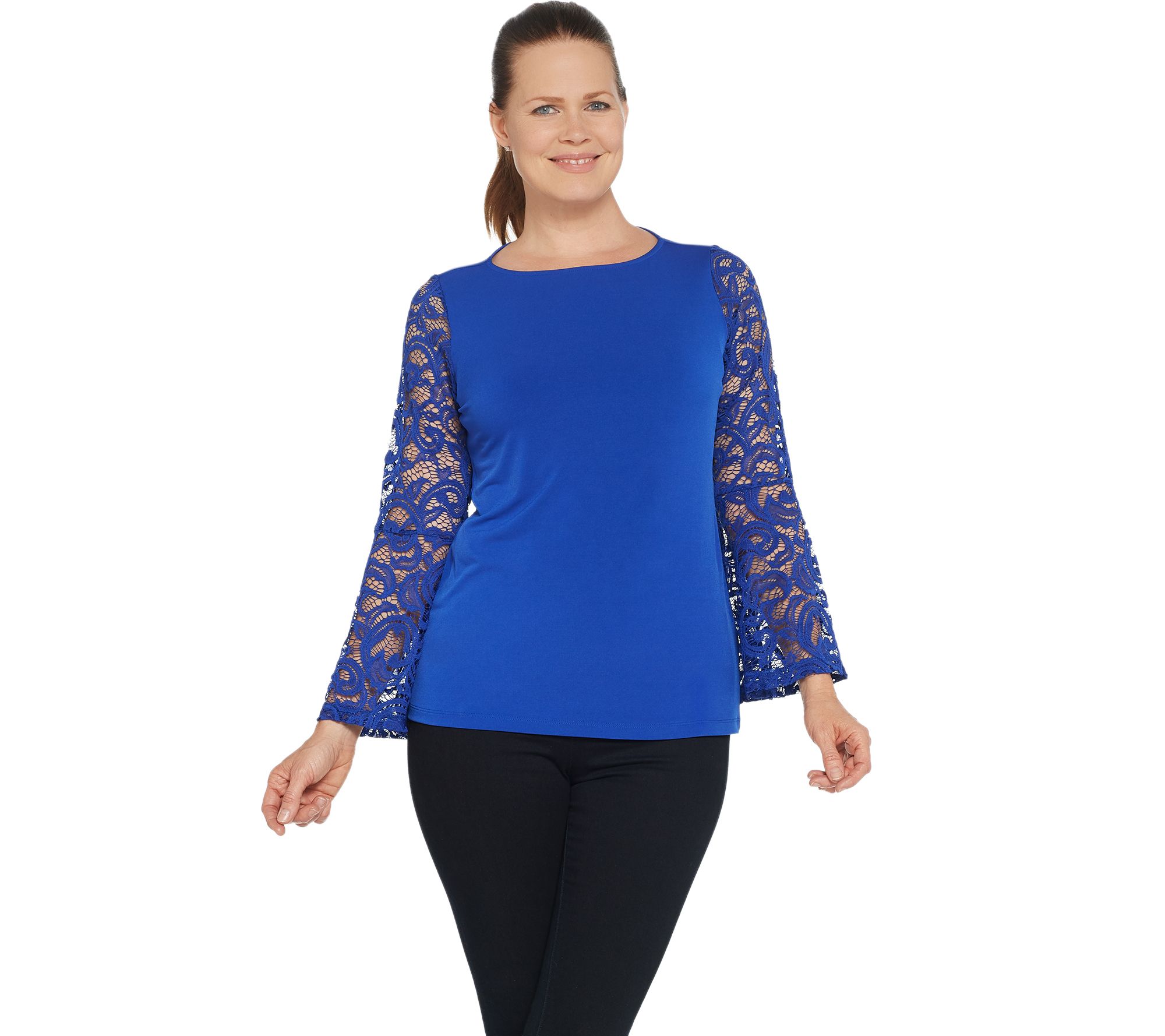 qvc susan graver lace tops