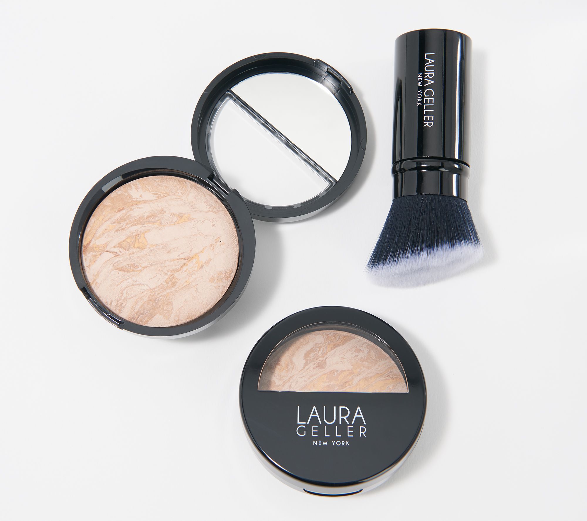 Laura Geller Balance-N- Brighten Foundation Duo w/ Brush