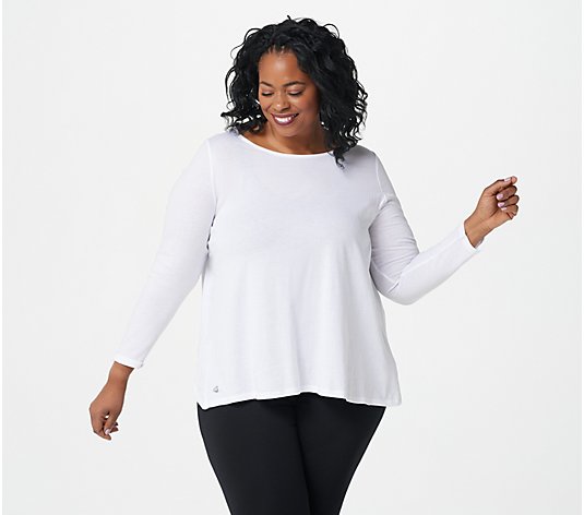 Soulgani Active California Love Long Sleeve Top with Open Back