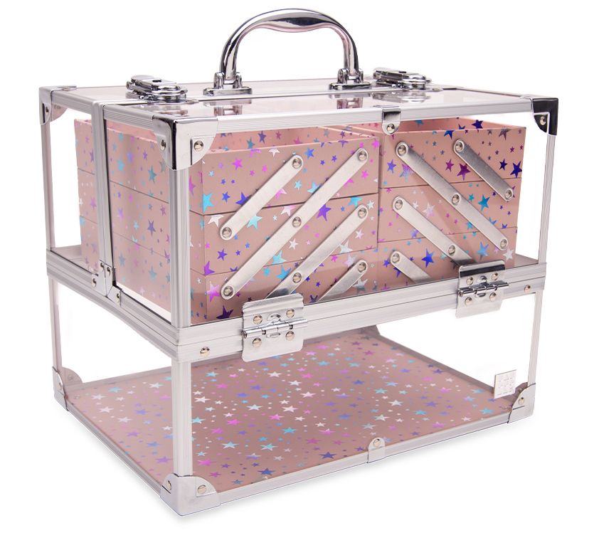 Caboodles Neat Freak Shooting Star Train Case O rganizer - QVC.com