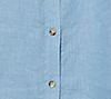 Encore by Idina Menzel Petite Relaxed Linen Button Down Shirtdress, 4 of 6