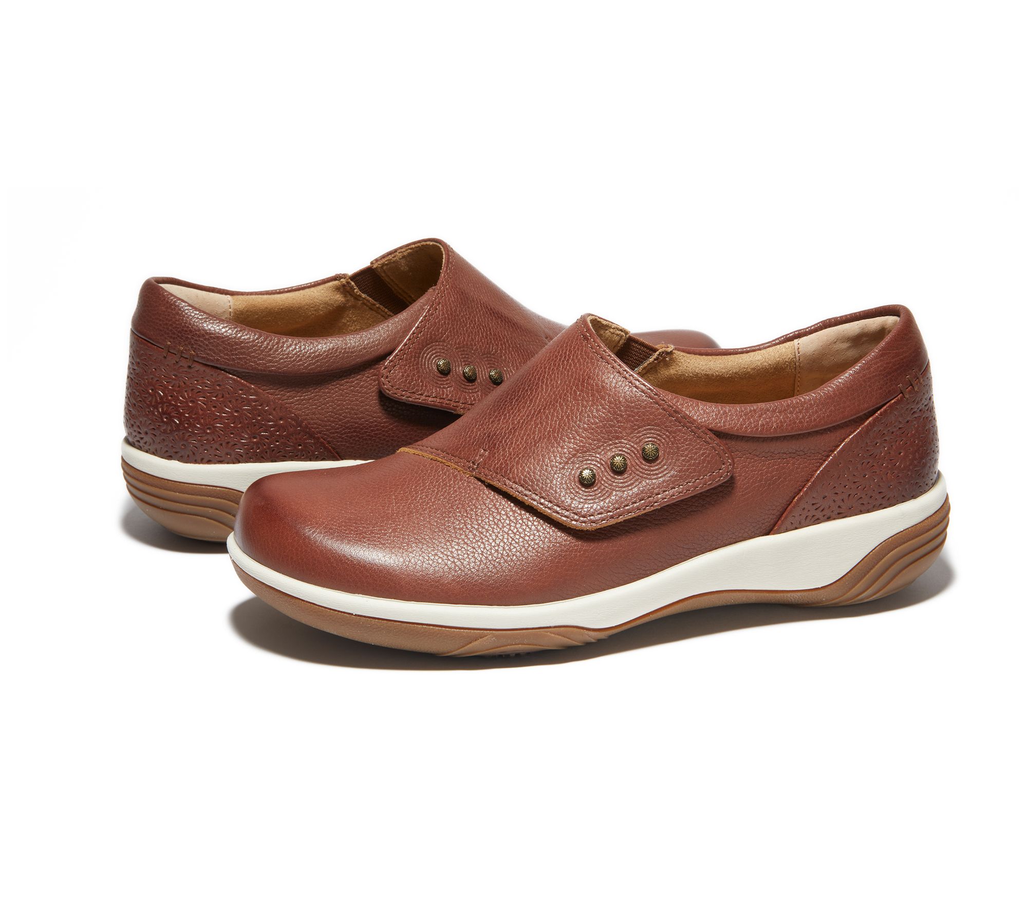 Halsa Anna Hook-and-Loop Leather Shoe